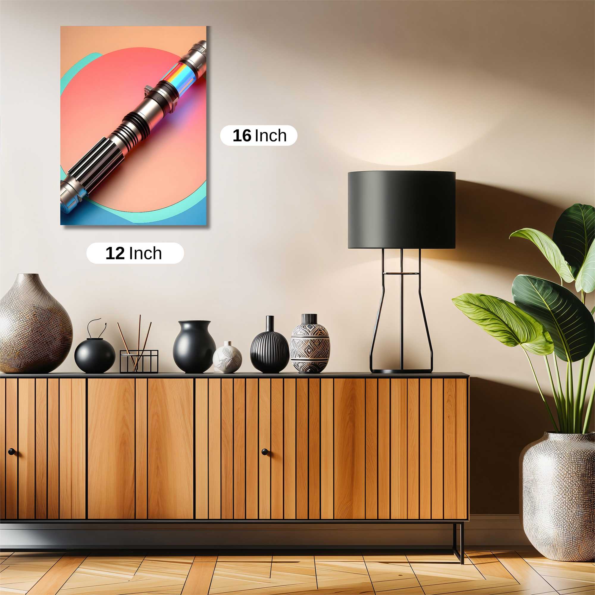 Lightsaber Radiant Safe Wall Magnetic / M
