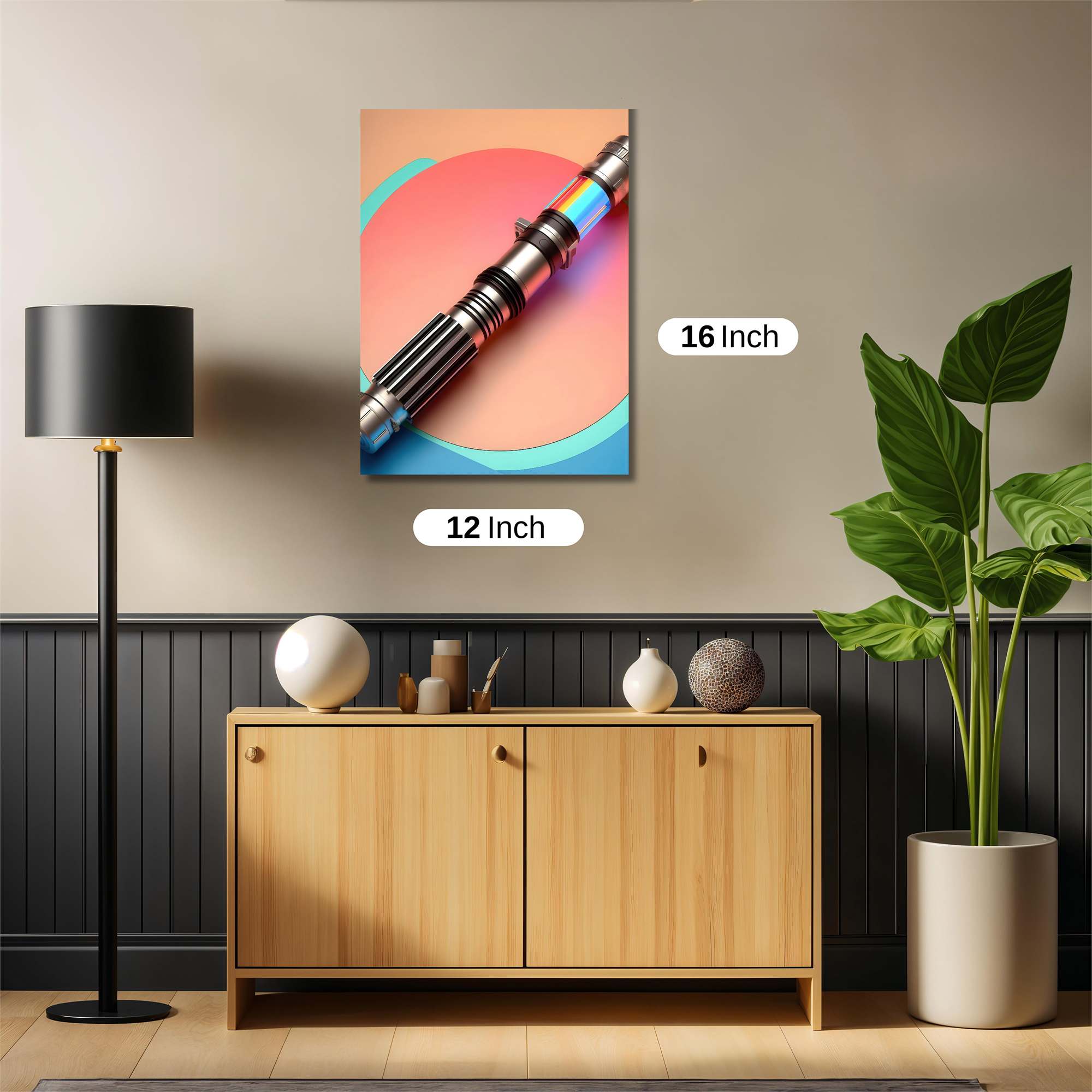 Lightsaber Radiant Safe Wall Magnetic / M