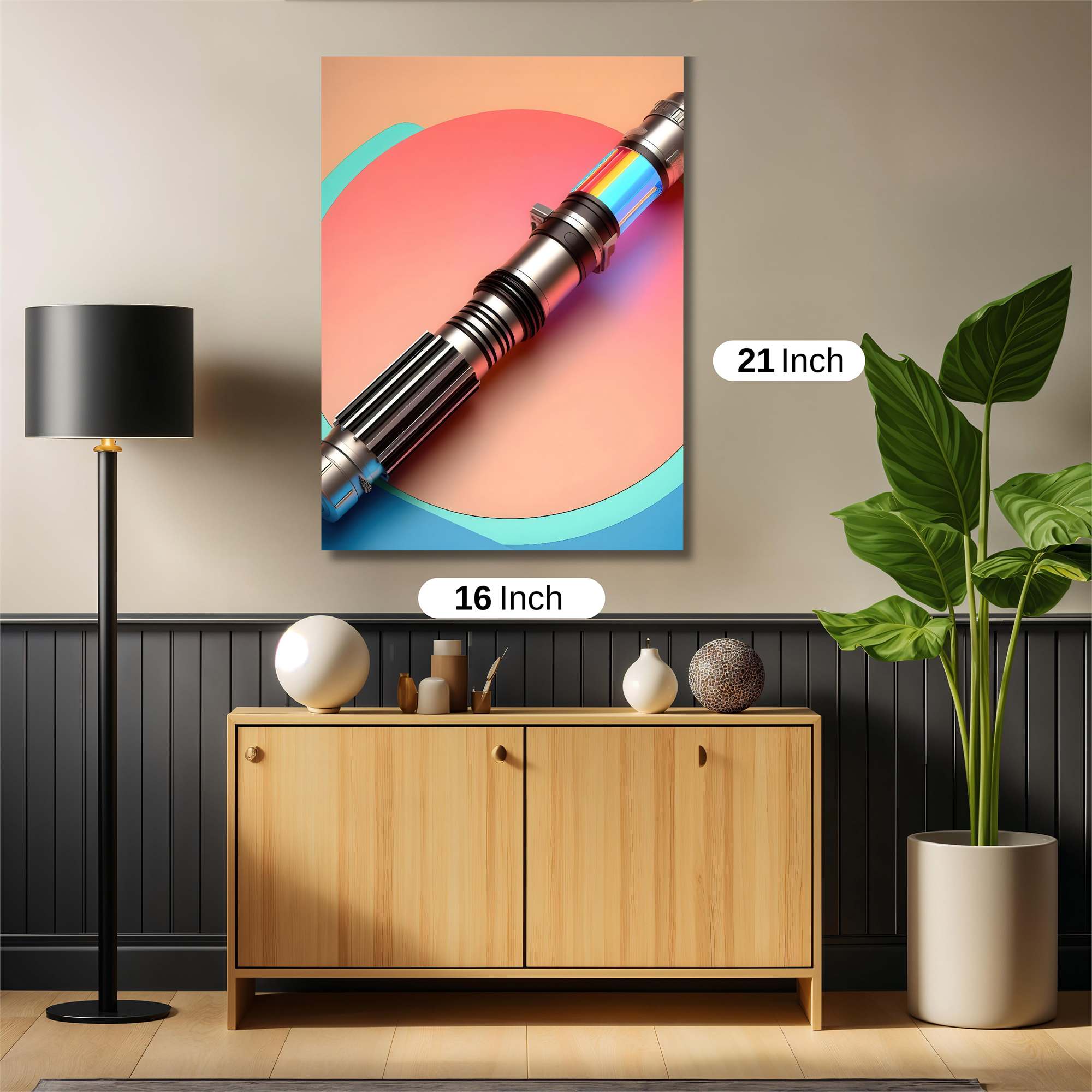 Lightsaber Radiant Safe Wall Magnetic / M