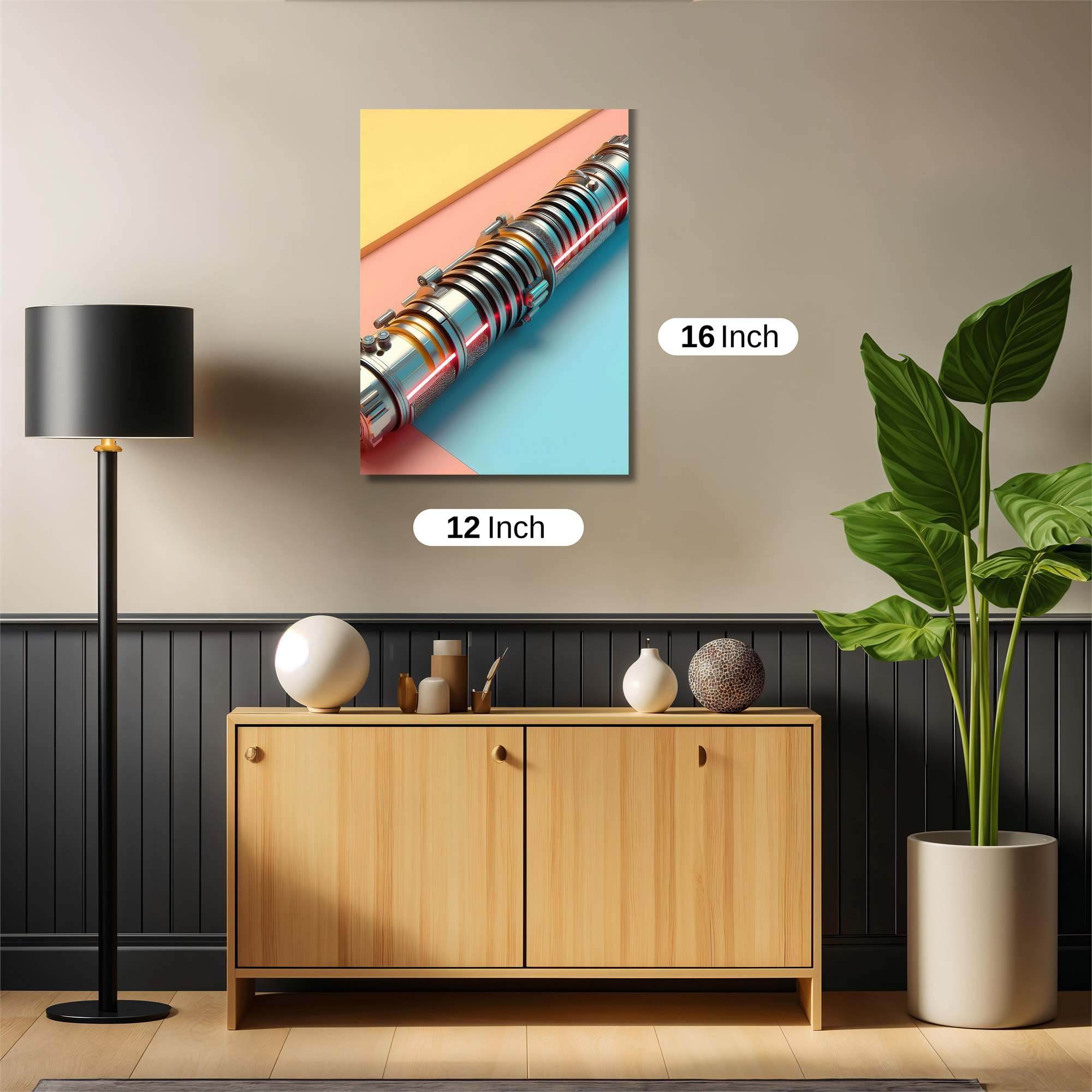 Lightsaber Serenity Safe Wall Magnetic / M