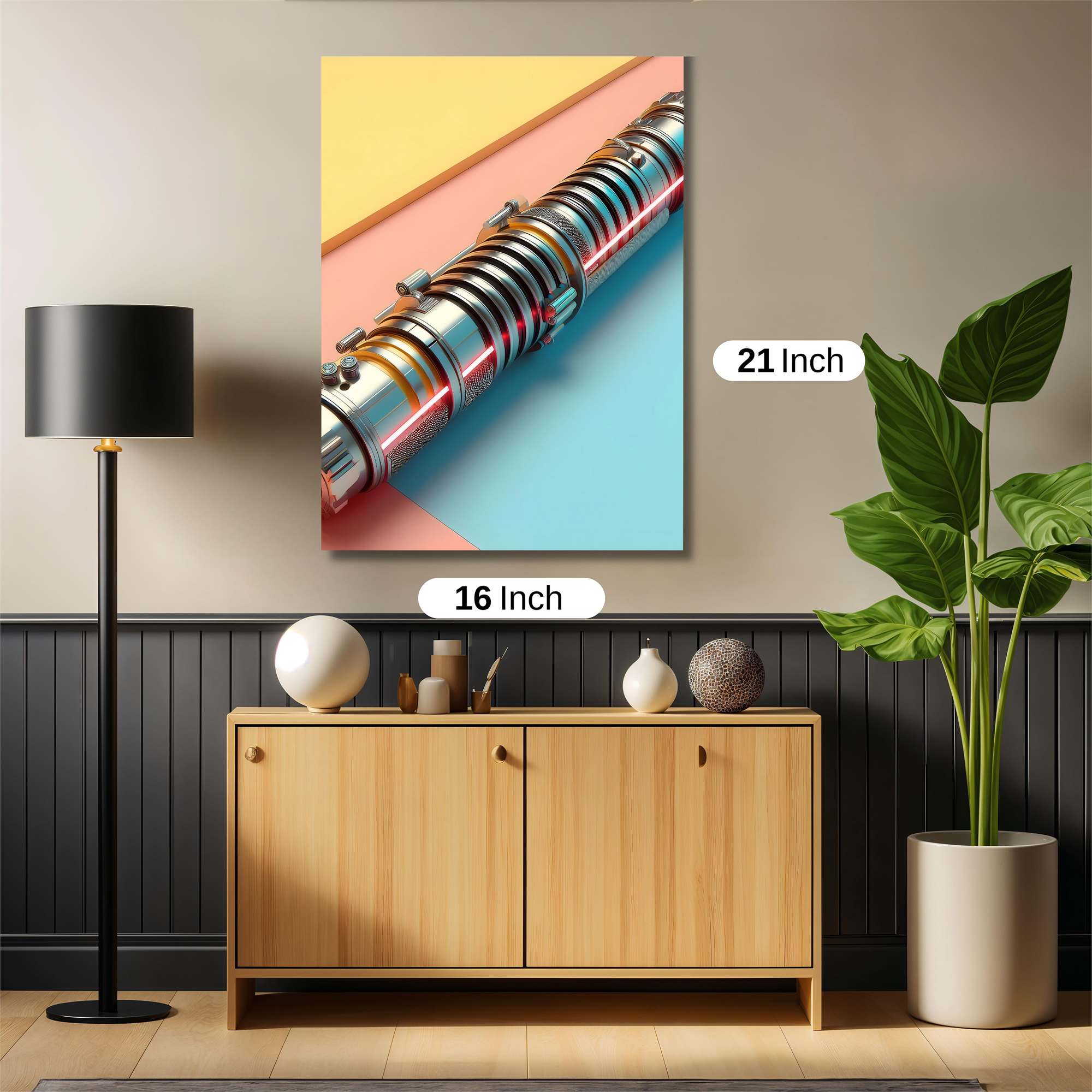 Lightsaber Serenity Safe Wall Magnetic / M