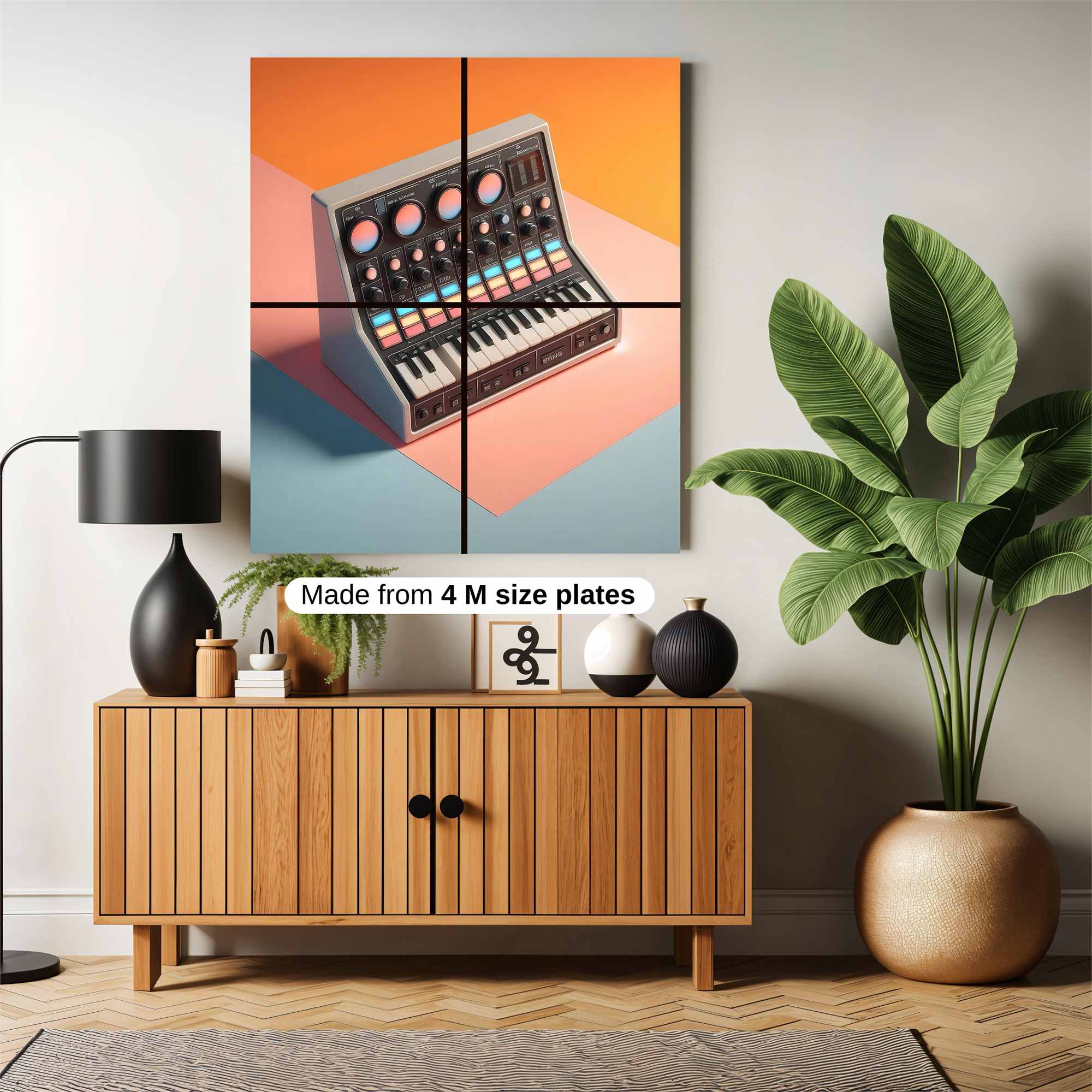 Synthesizer Serenity Safe Wall Magnetic / M