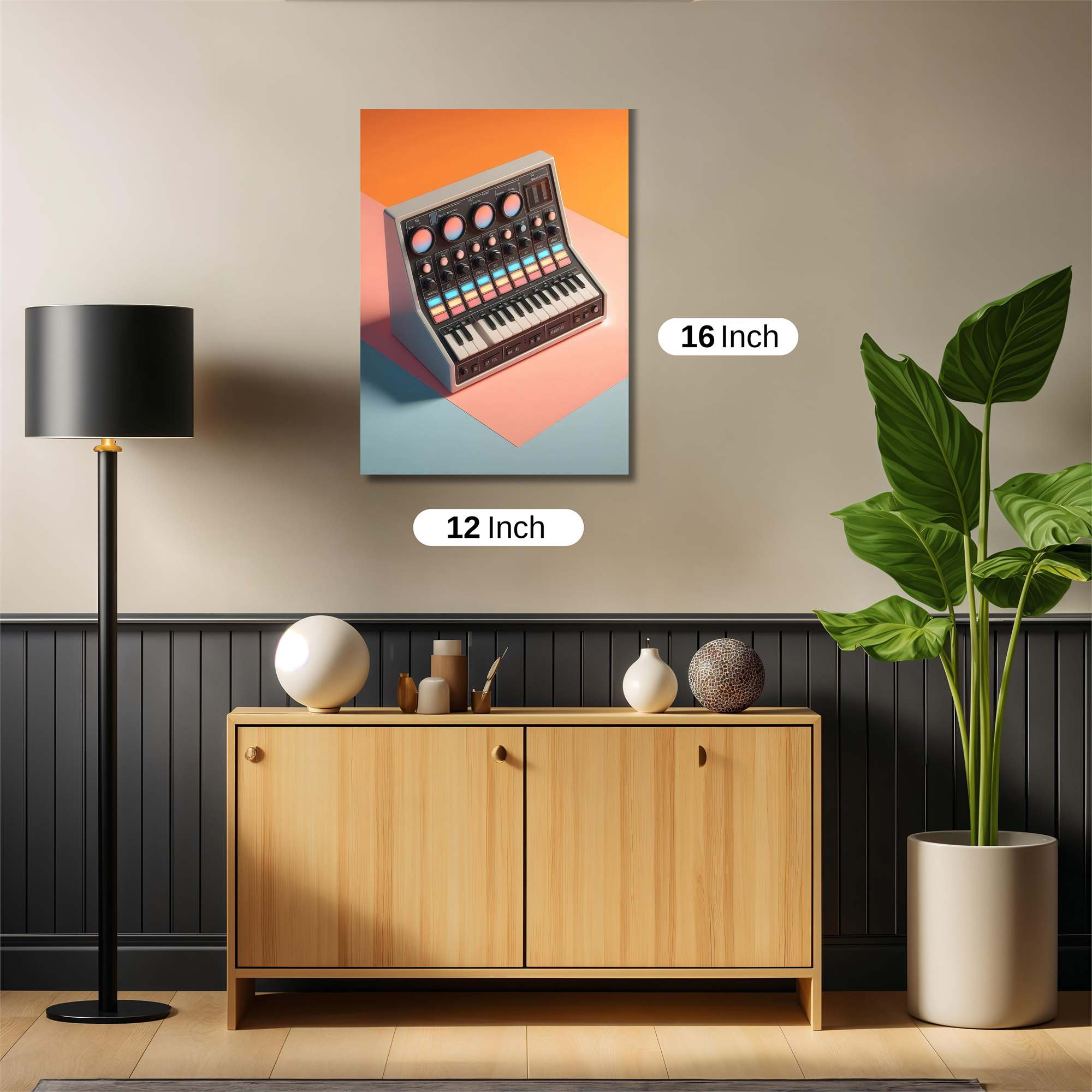 Synthesizer Serenity Safe Wall Magnetic / M
