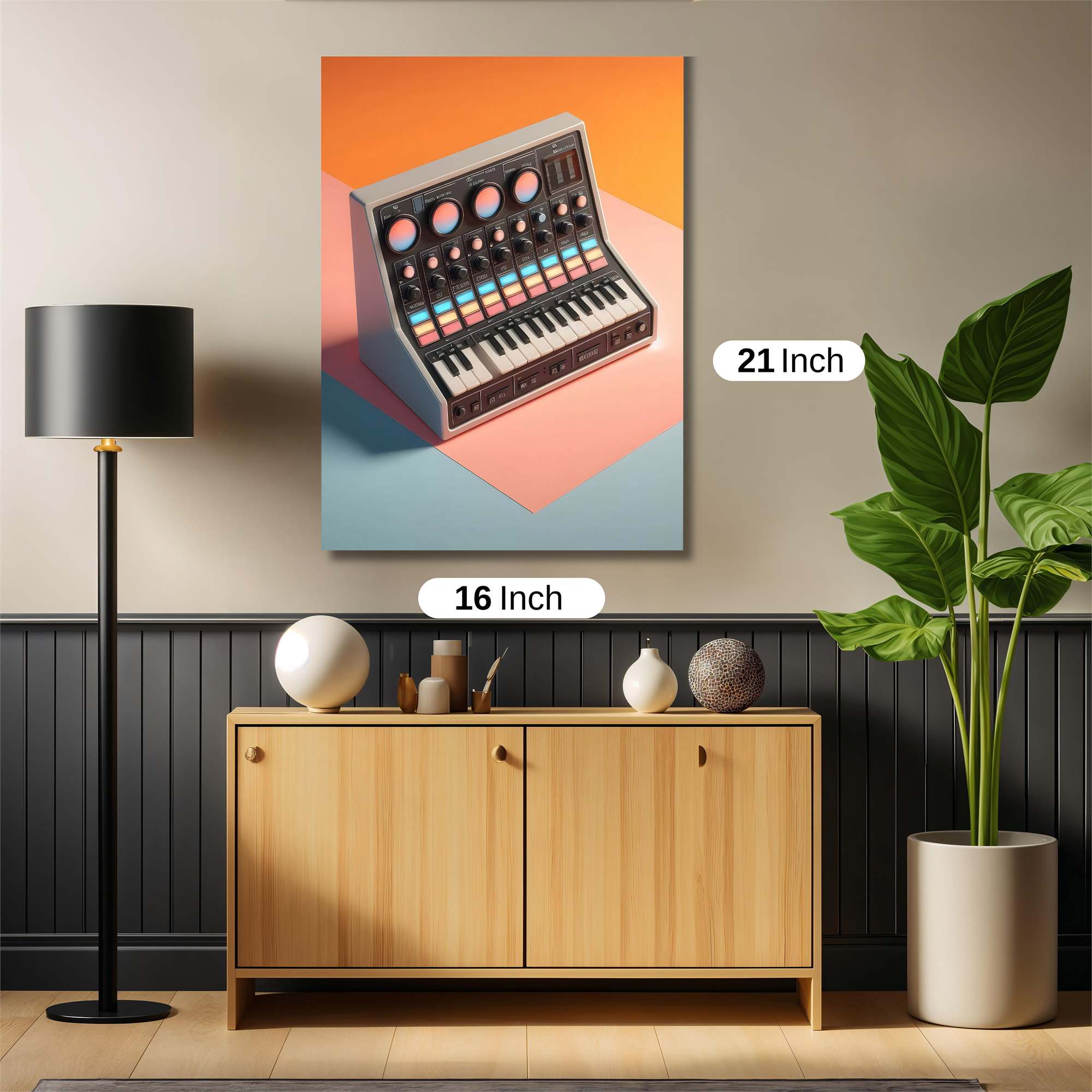 Synthesizer Serenity Safe Wall Magnetic / M