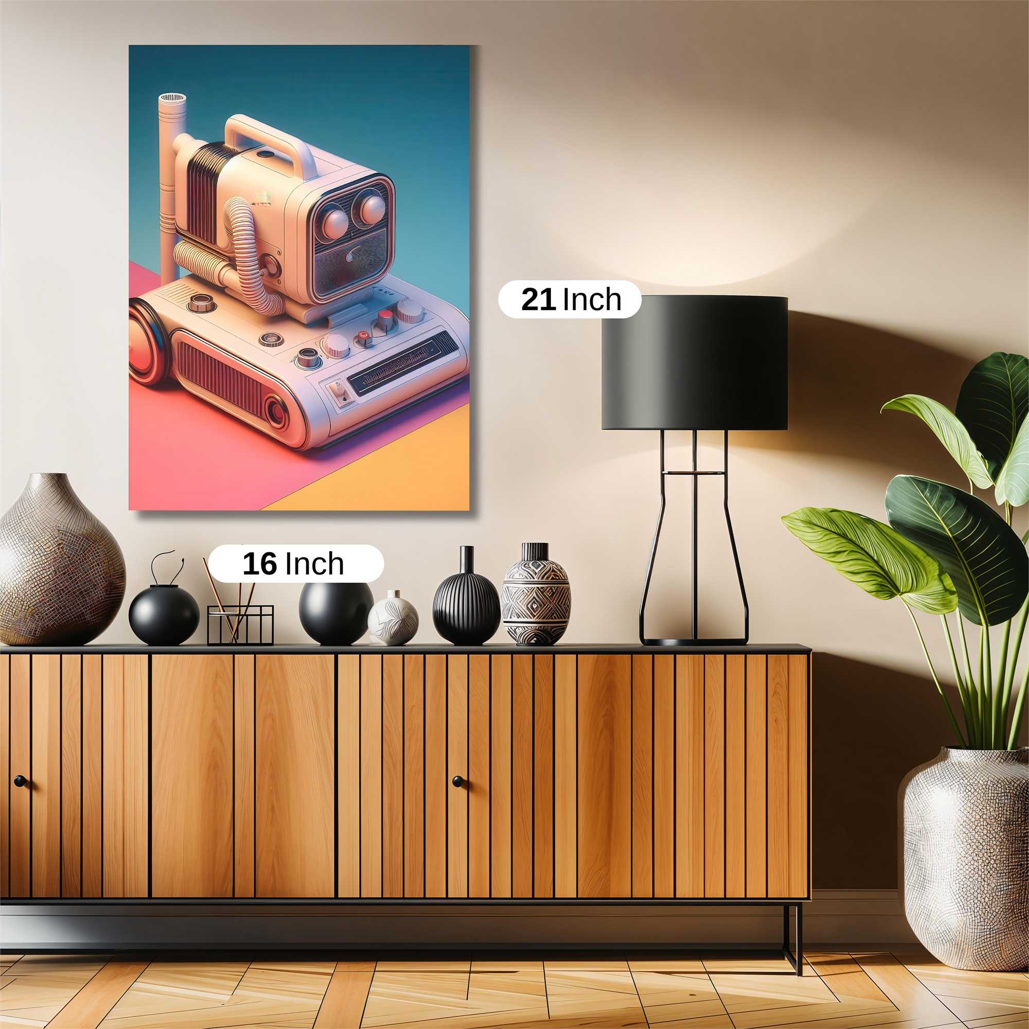 Rusty Charm Safe Wall Magnetic / M