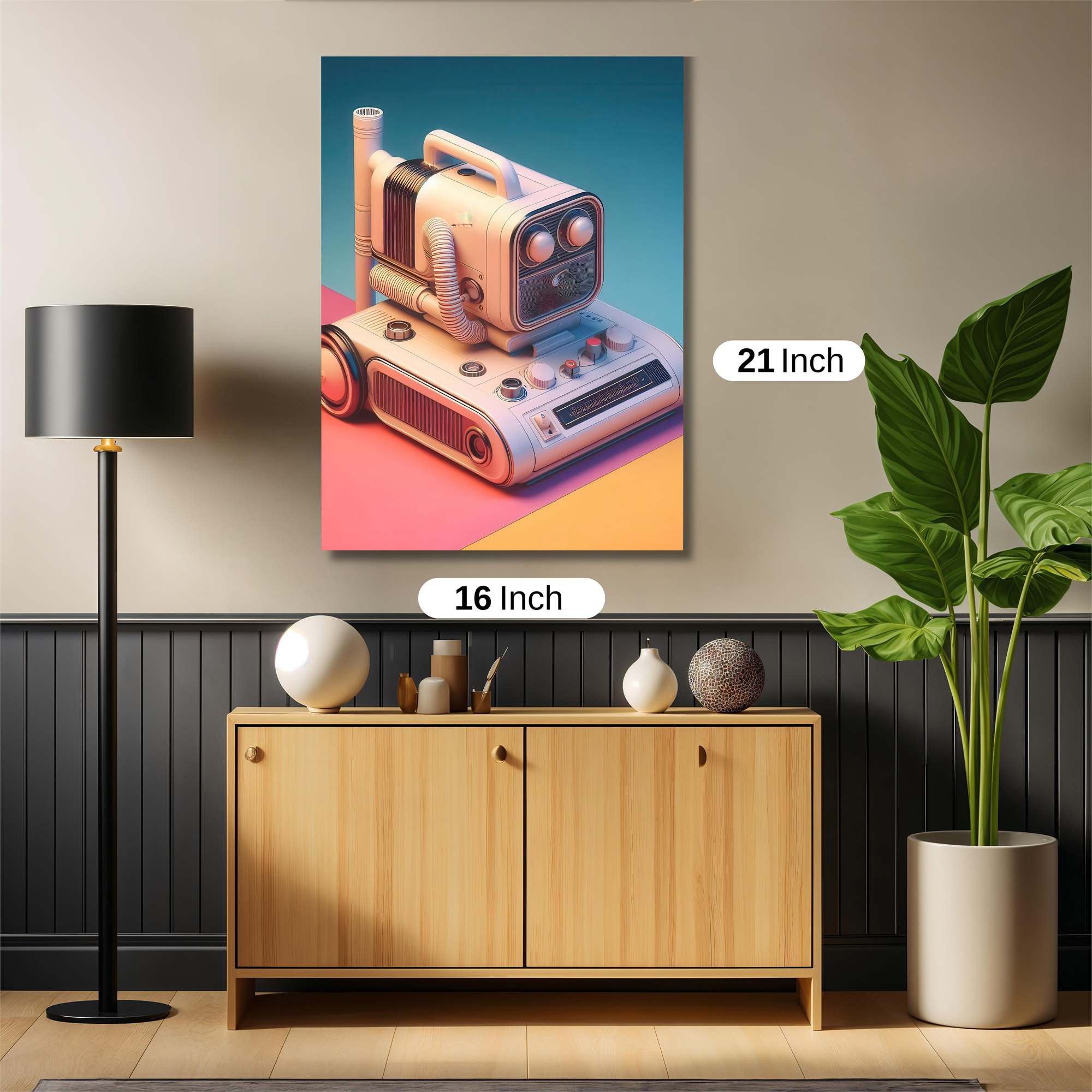 Rusty Charm Safe Wall Magnetic / M