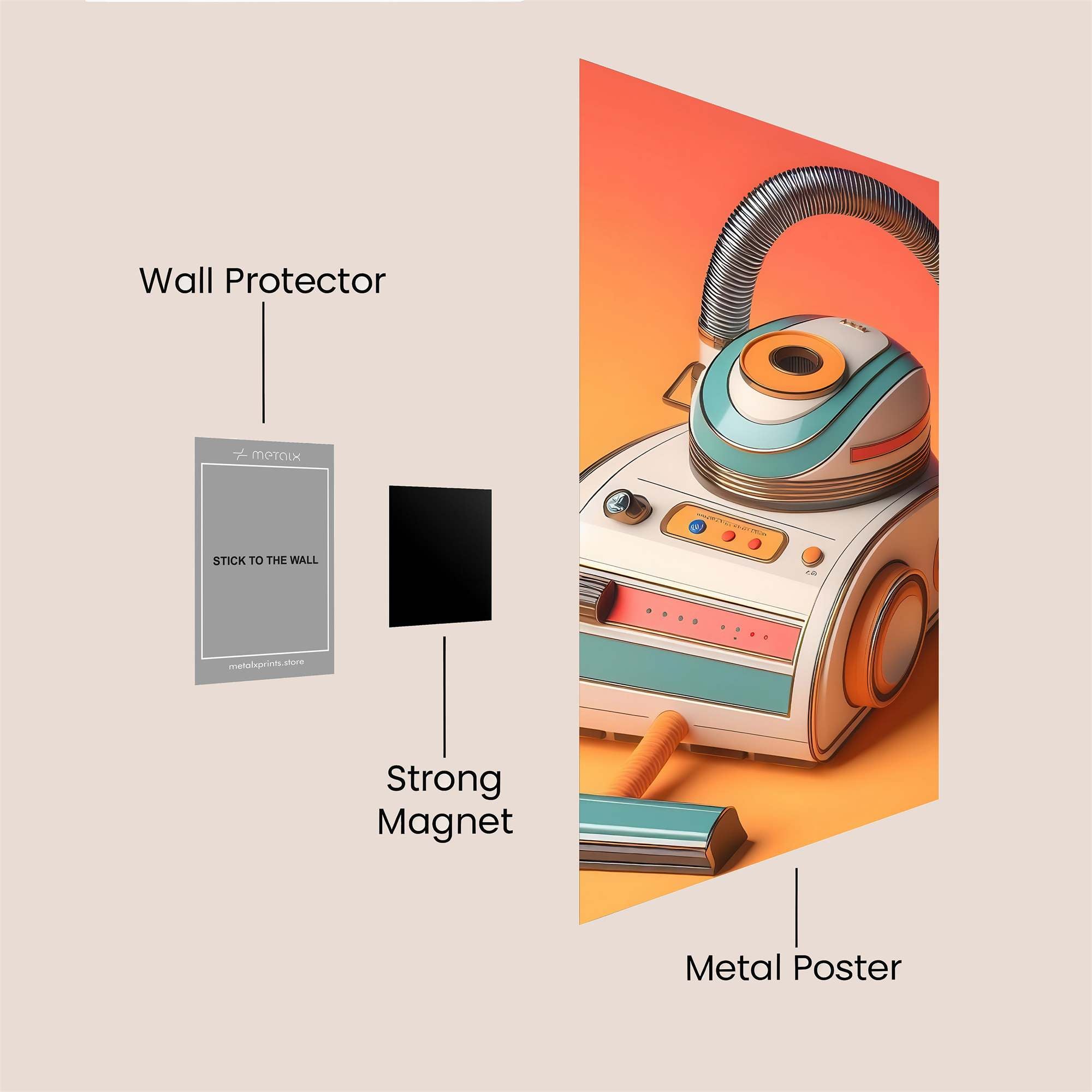 RoboClean Safe Wall Magnetic / M