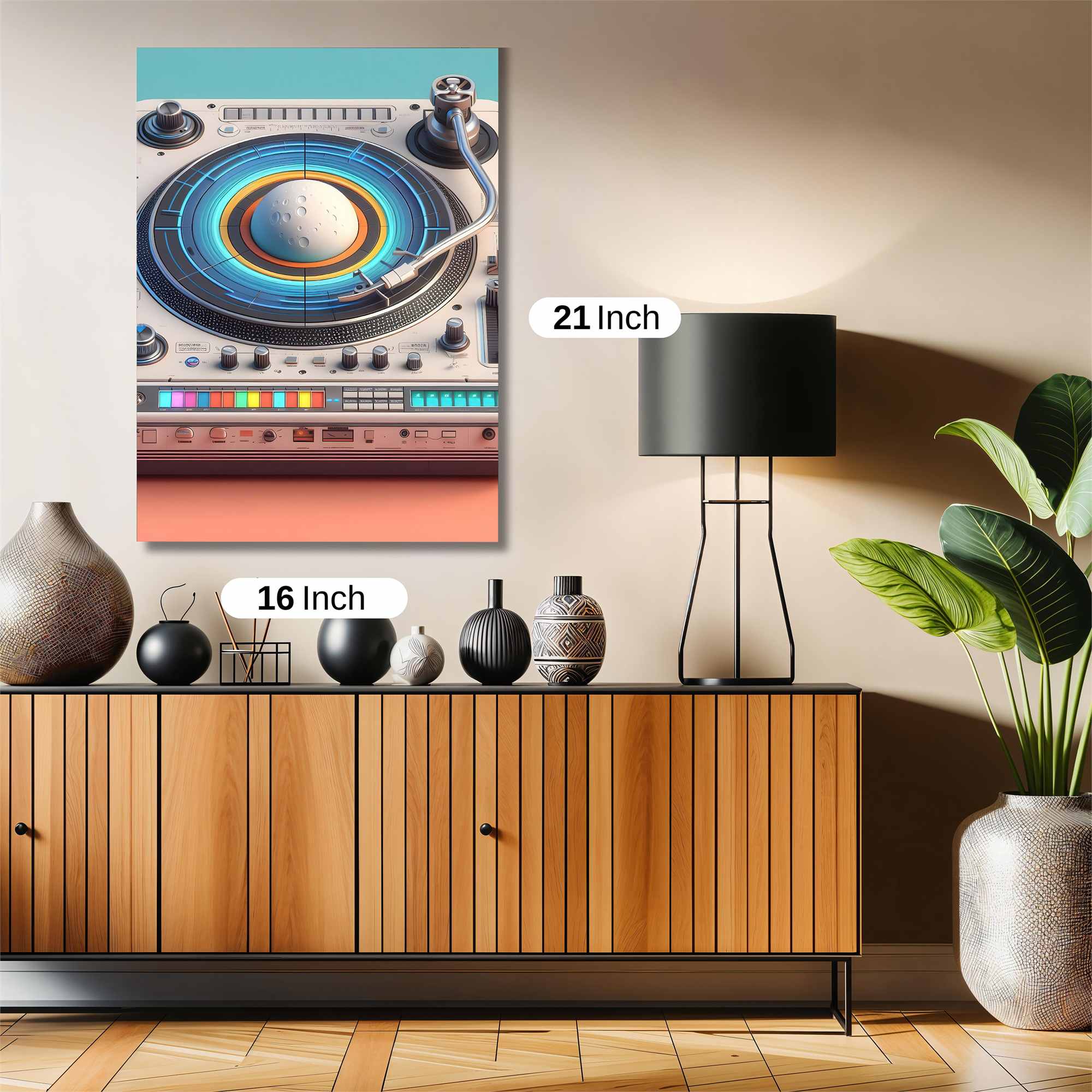 Moon Spin Safe Wall Magnetic / M