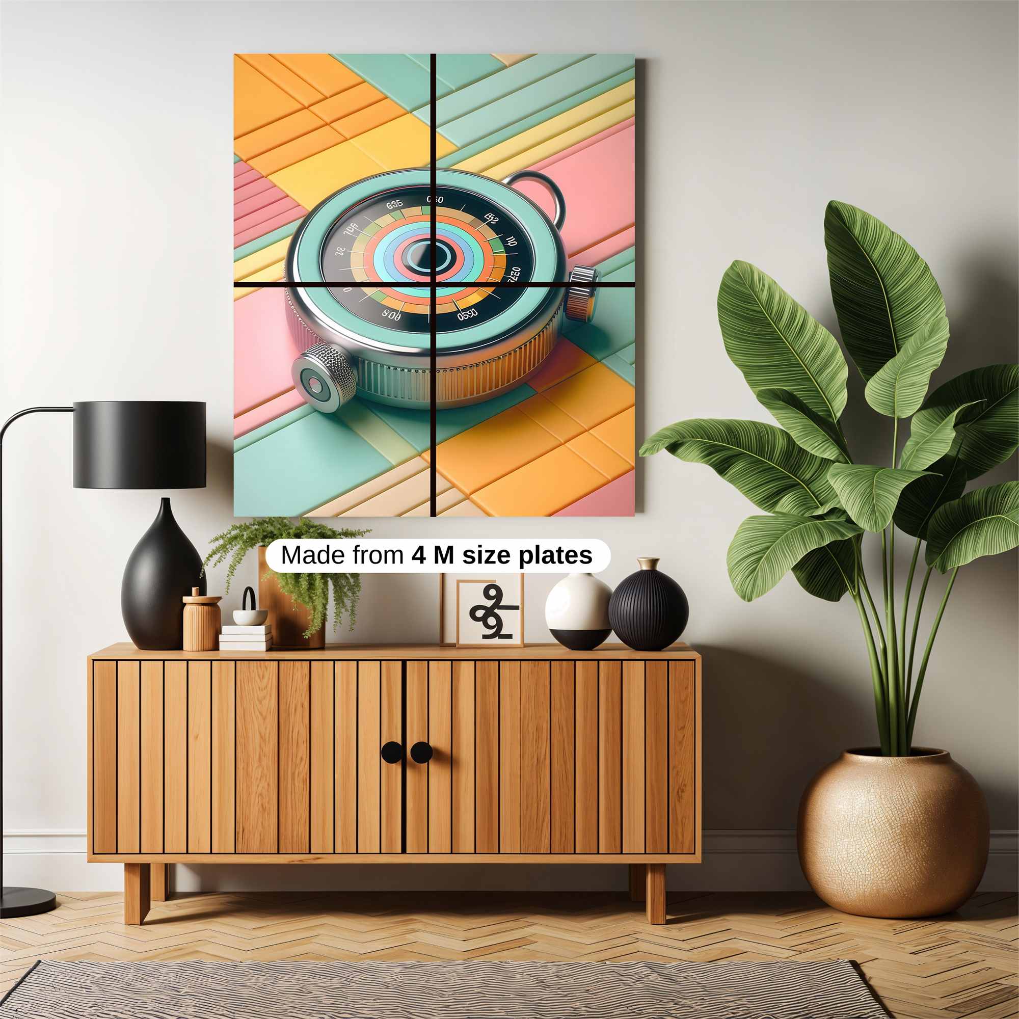 Compass Vibrant Safe Wall Magnetic / M