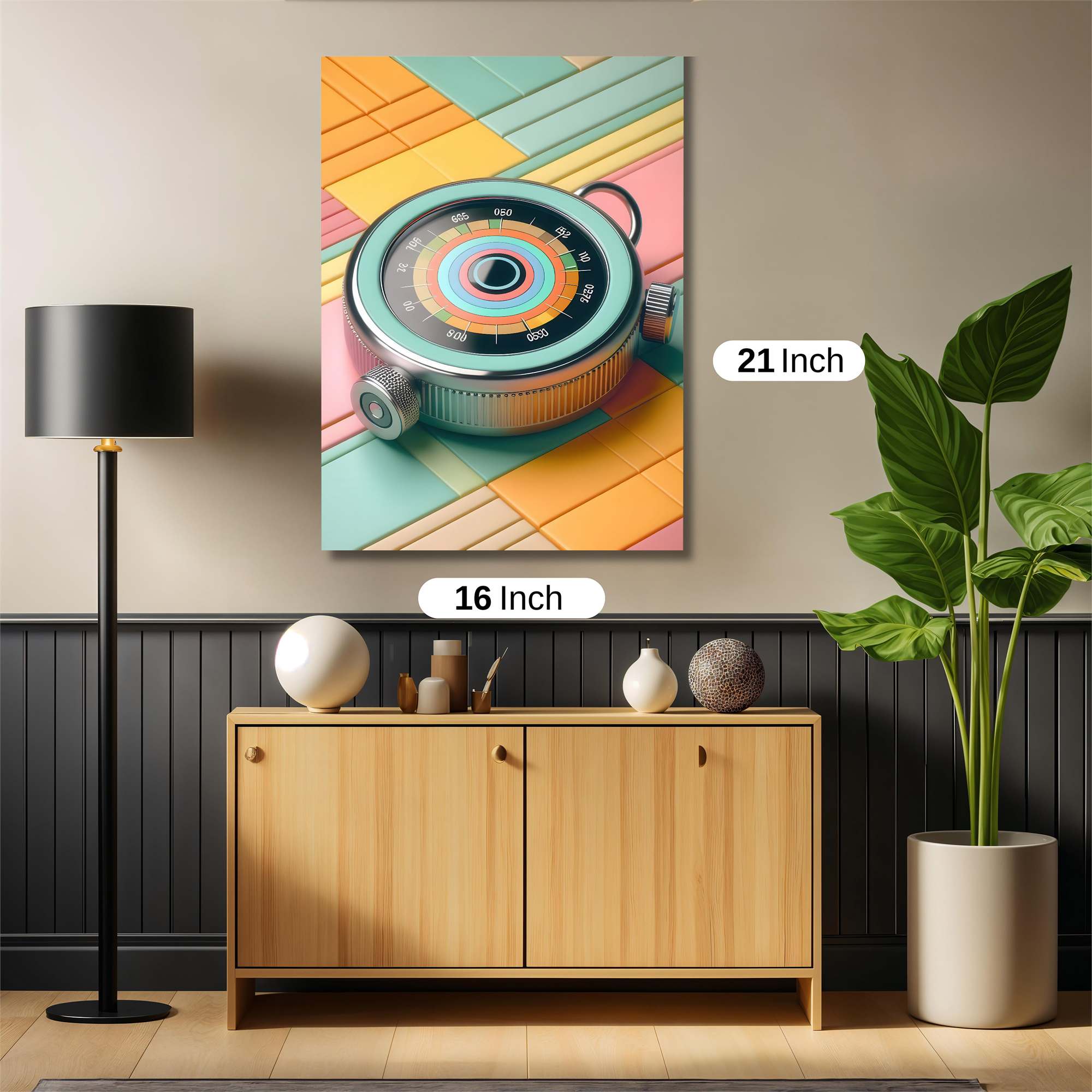 Compass Vibrant Safe Wall Magnetic / M