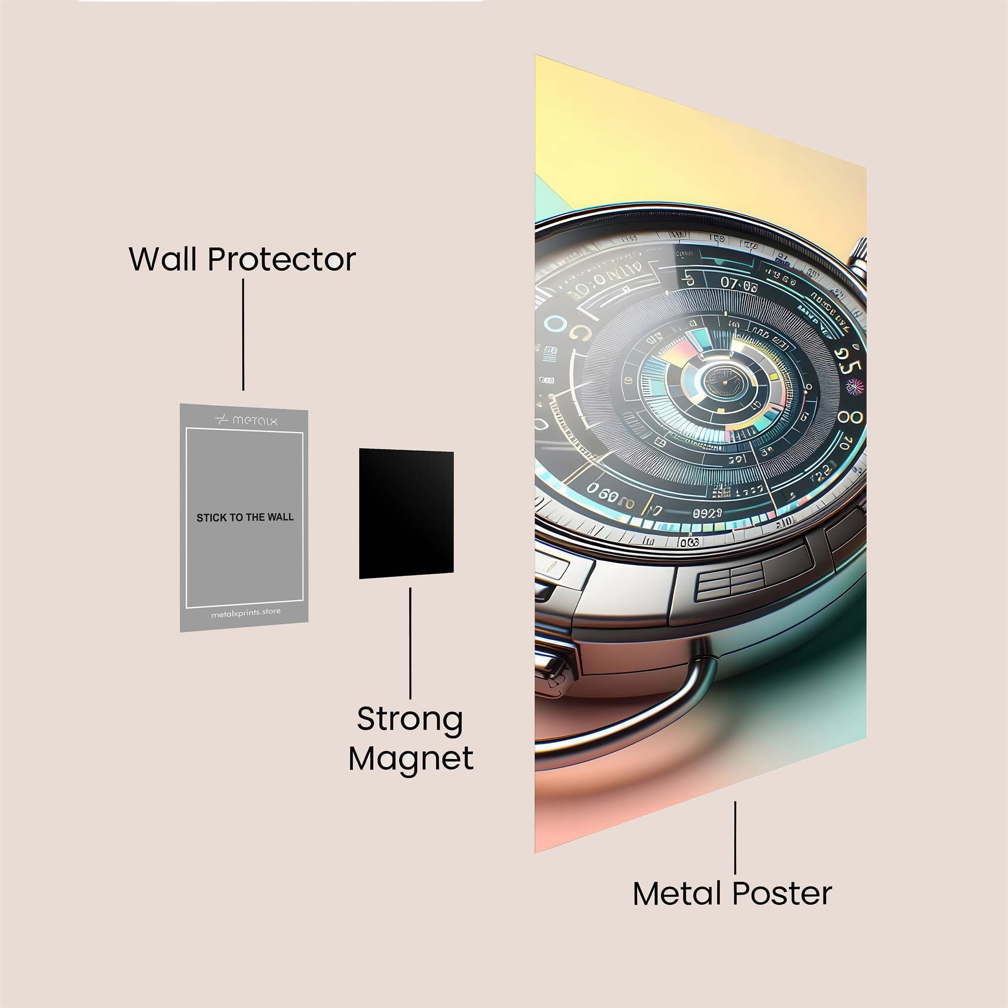 ChronoMystery Safe Wall Magnetic / M