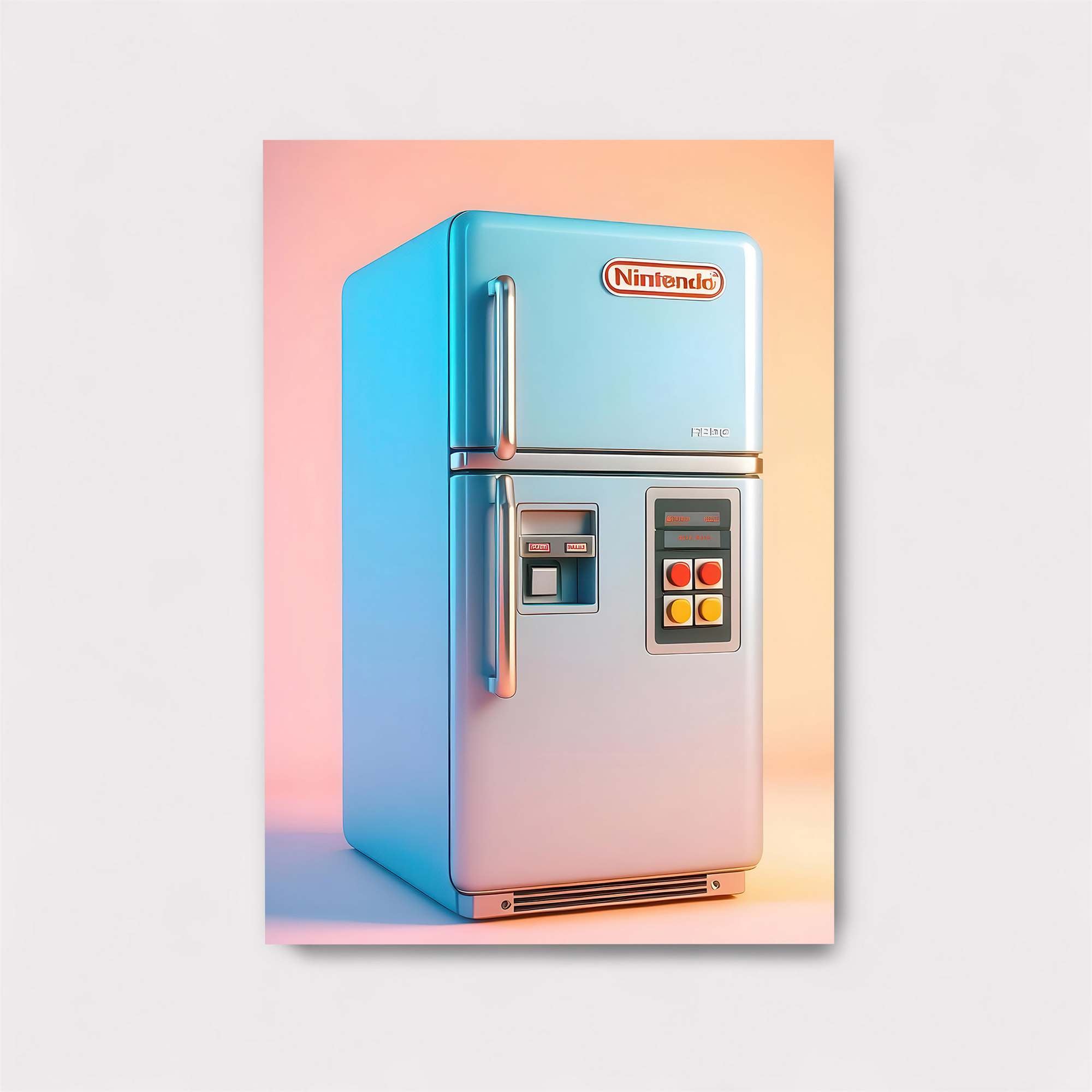 Nintendo Nostalgic Safe Wall Magnetic / M