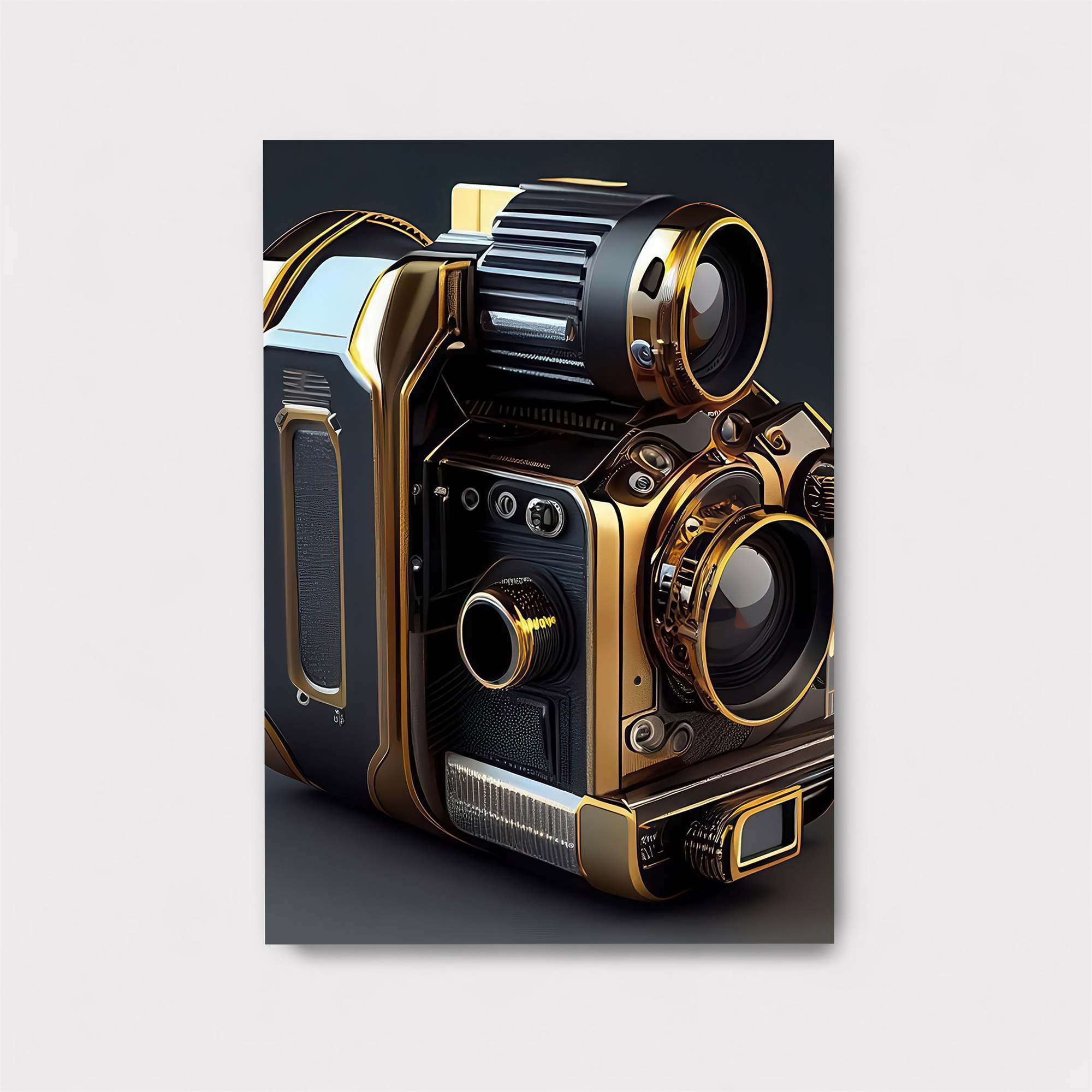 Steampunk Camera Safe Wall Magnetic / M
