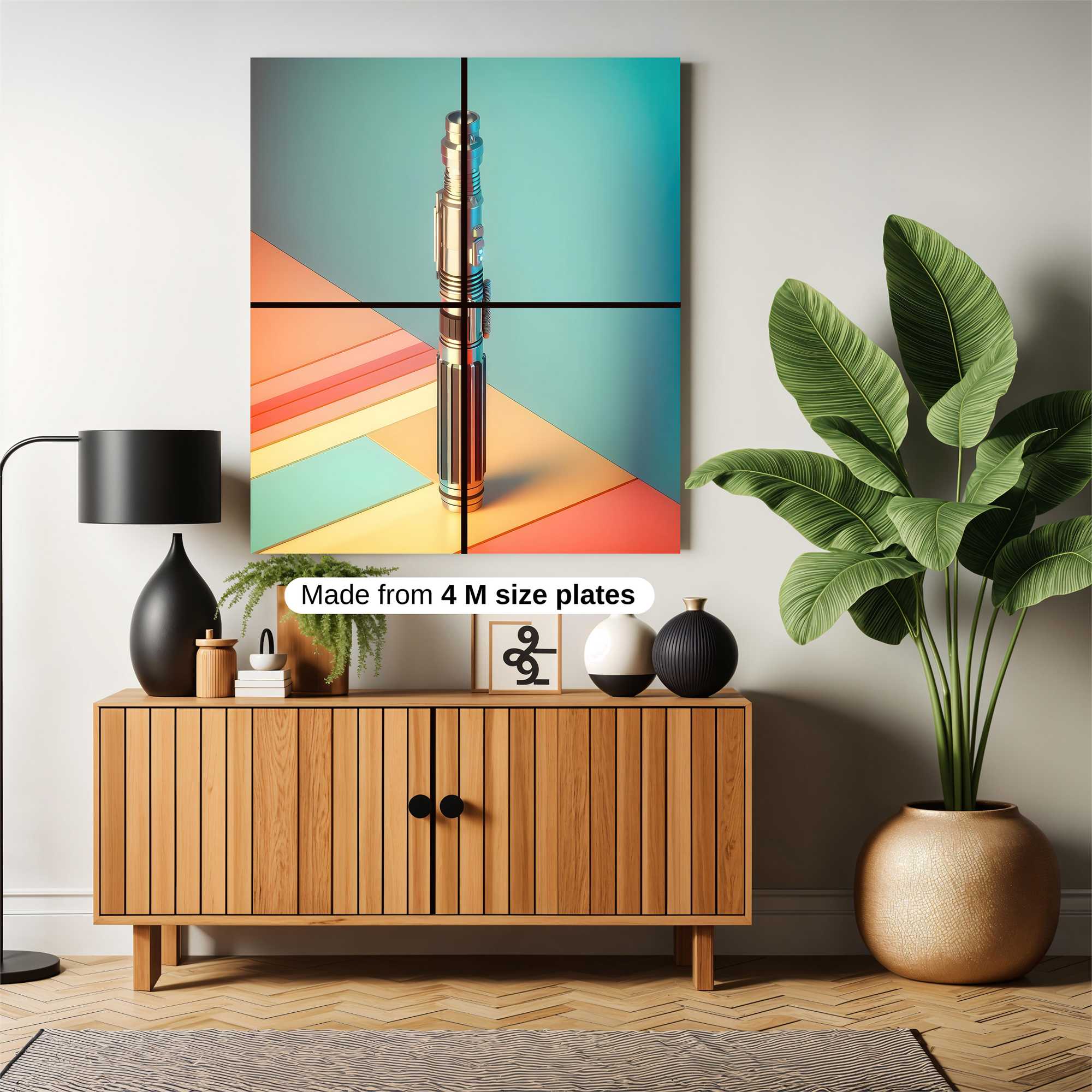 Lightsaber Serene Safe Wall Magnetic / M