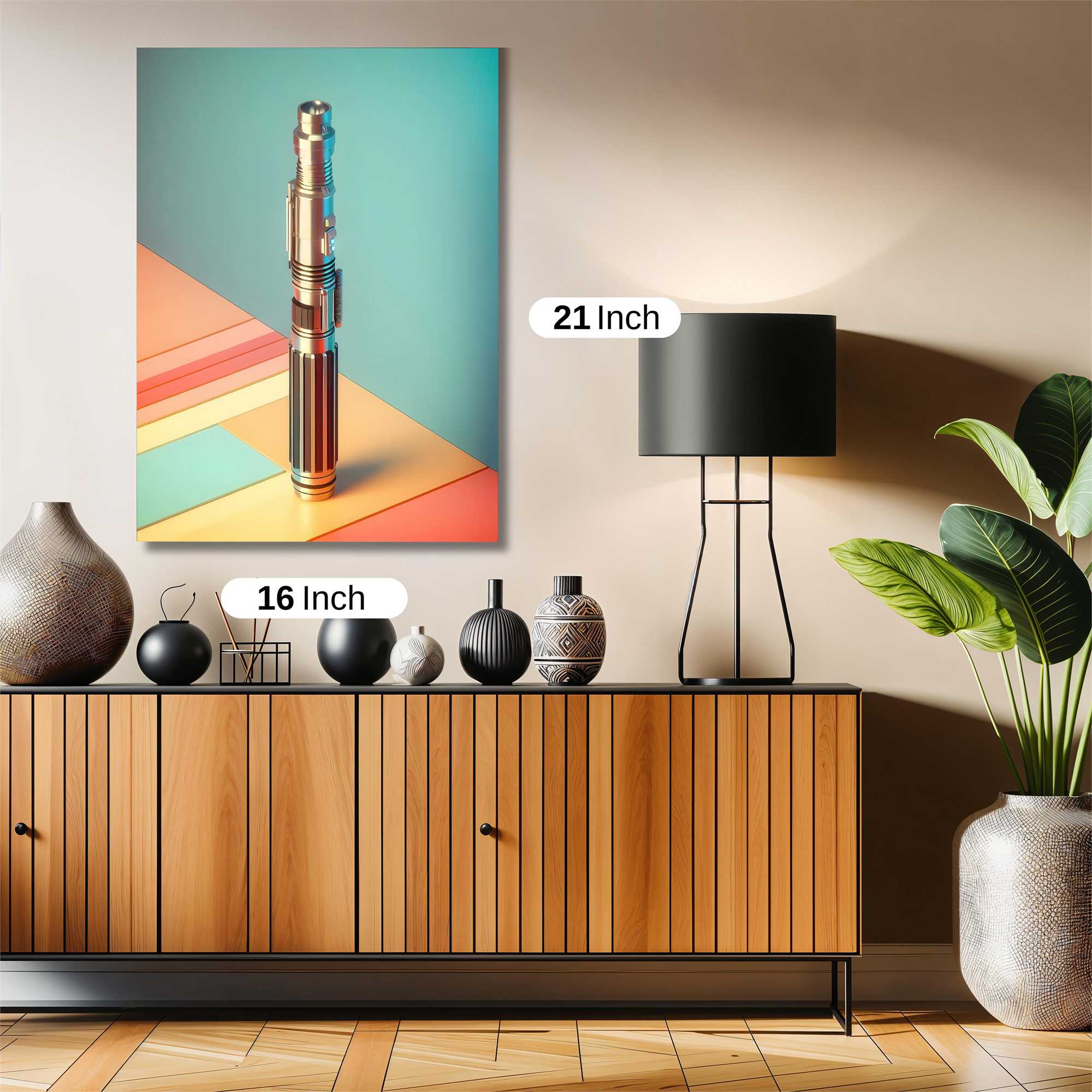 Lightsaber Serene Safe Wall Magnetic / M