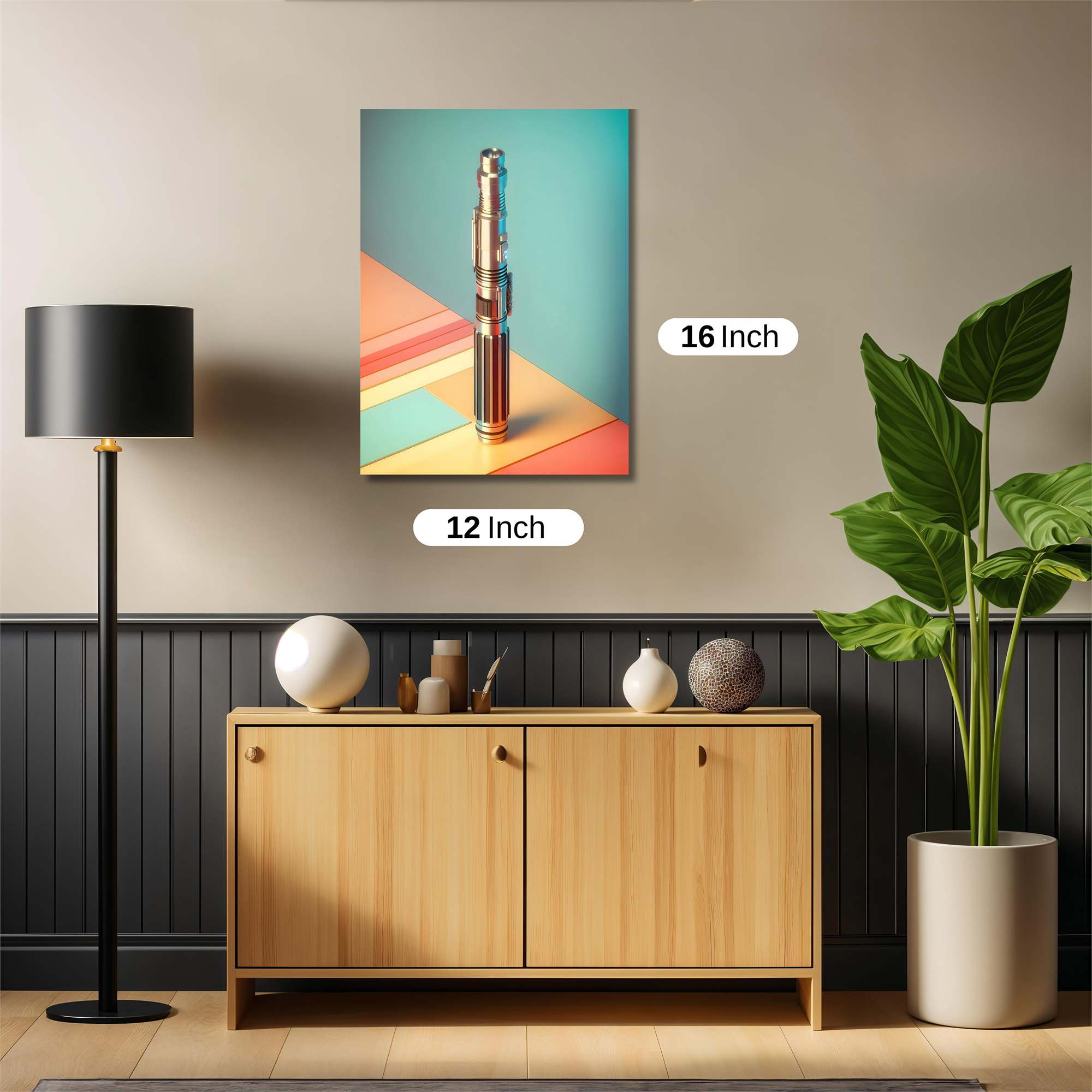 Lightsaber Serene Safe Wall Magnetic / M