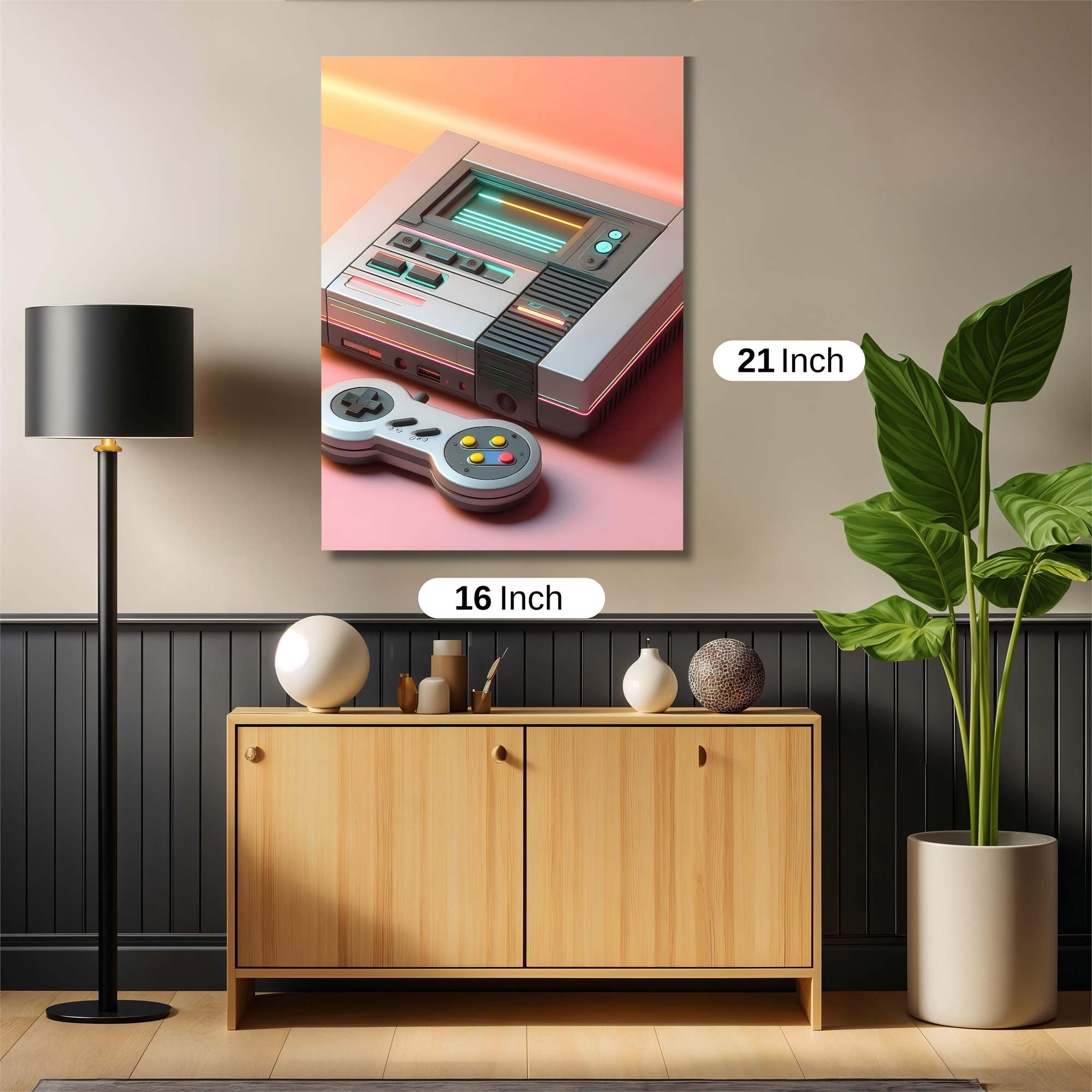 RetroVibe Safe Wall Magnetic / M