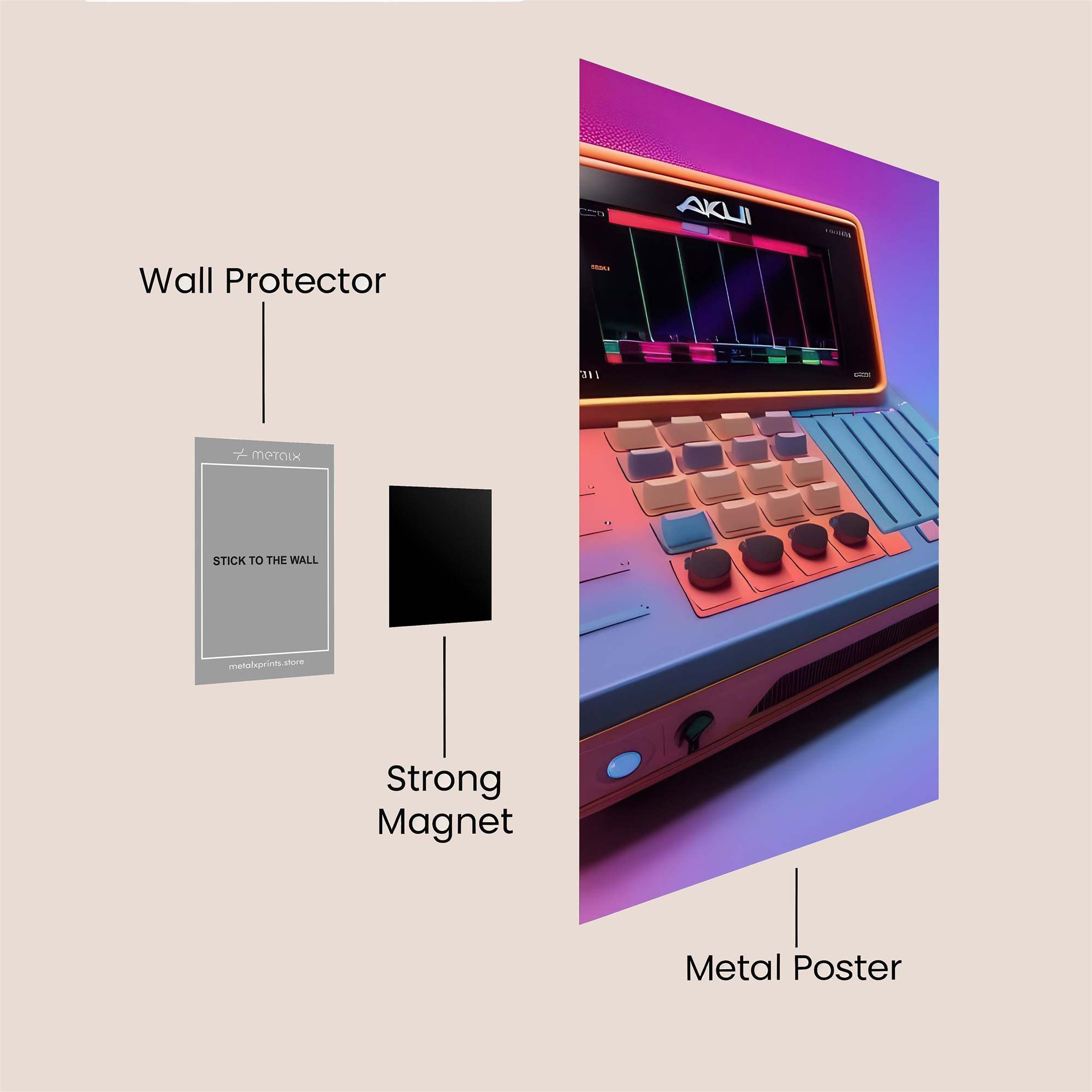 Akai Dream Safe Wall Magnetic / M