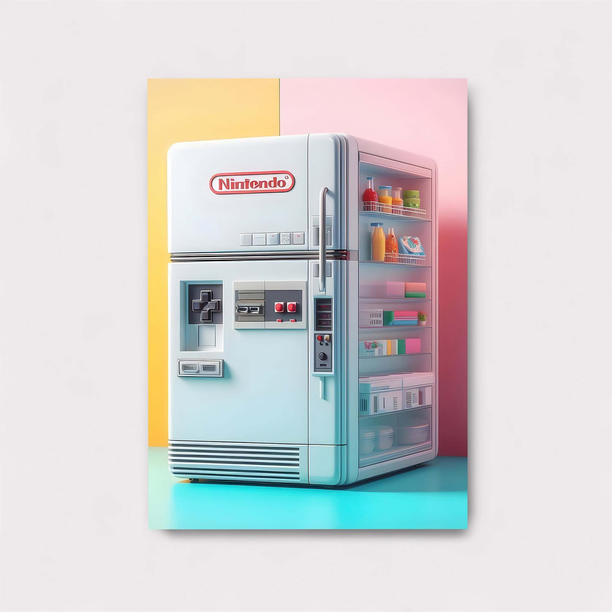 Nintendo Nostalgic Safe Wall Magnetic / M