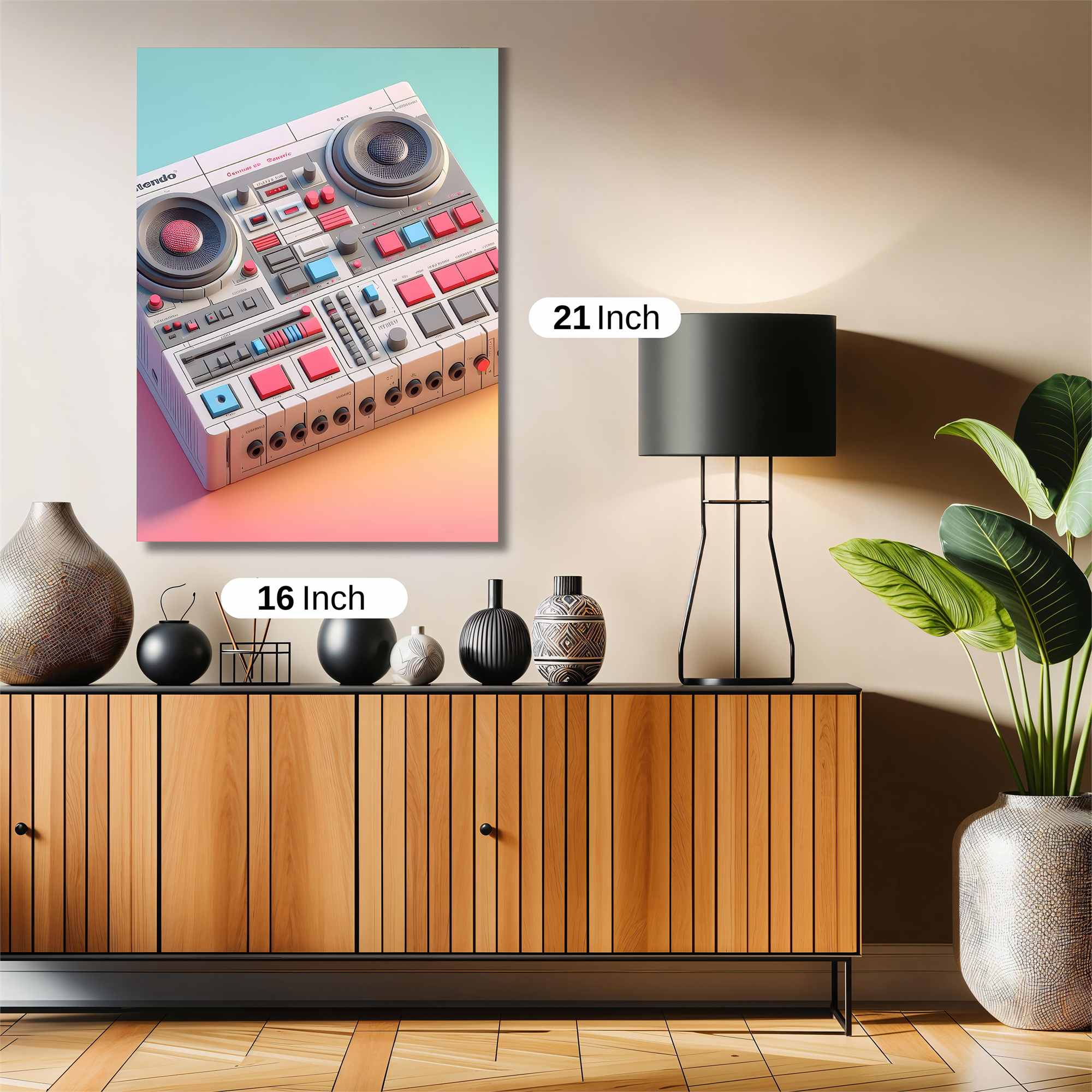 Nintendo Nostalgic Safe Wall Magnetic / M
