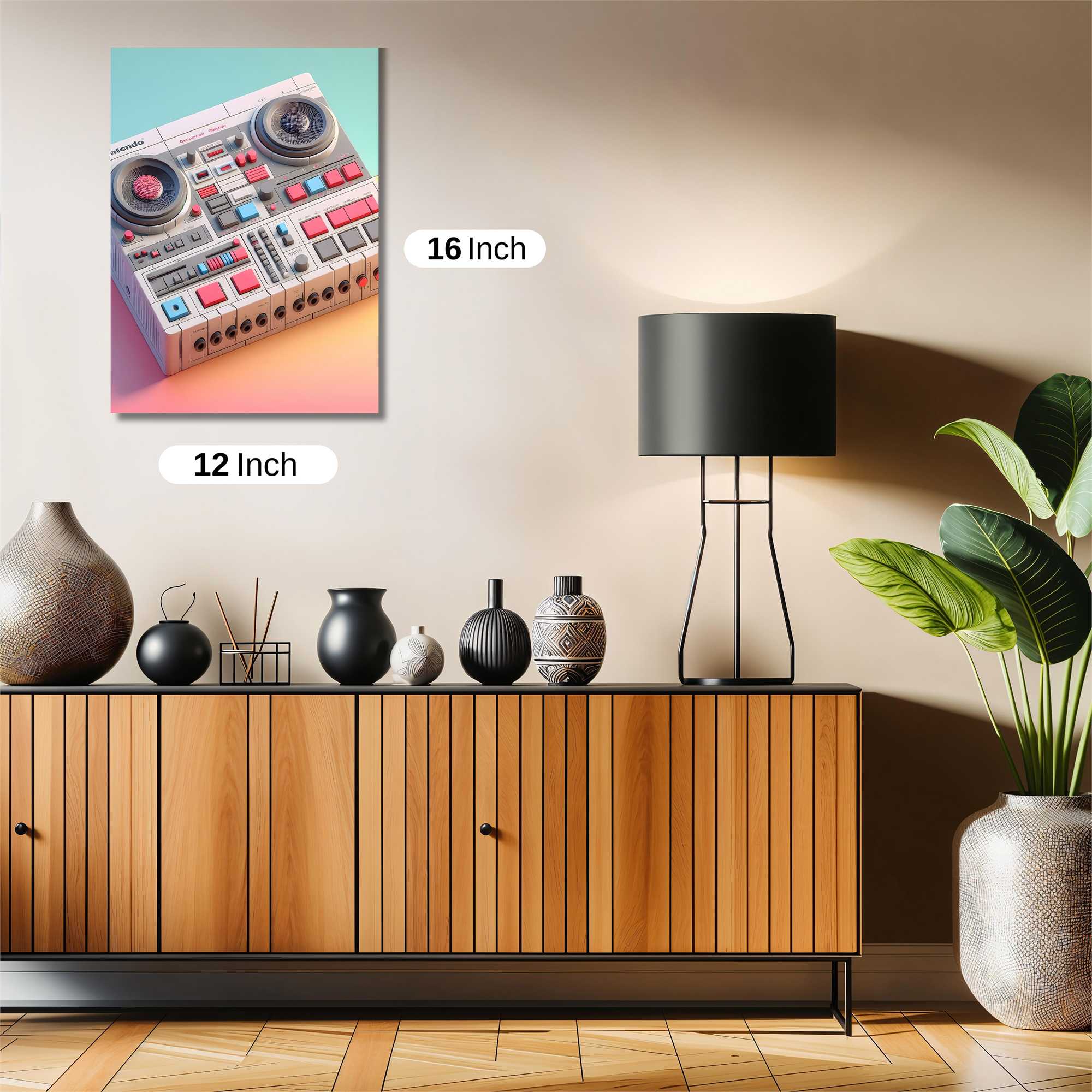 Nintendo Nostalgic Safe Wall Magnetic / M