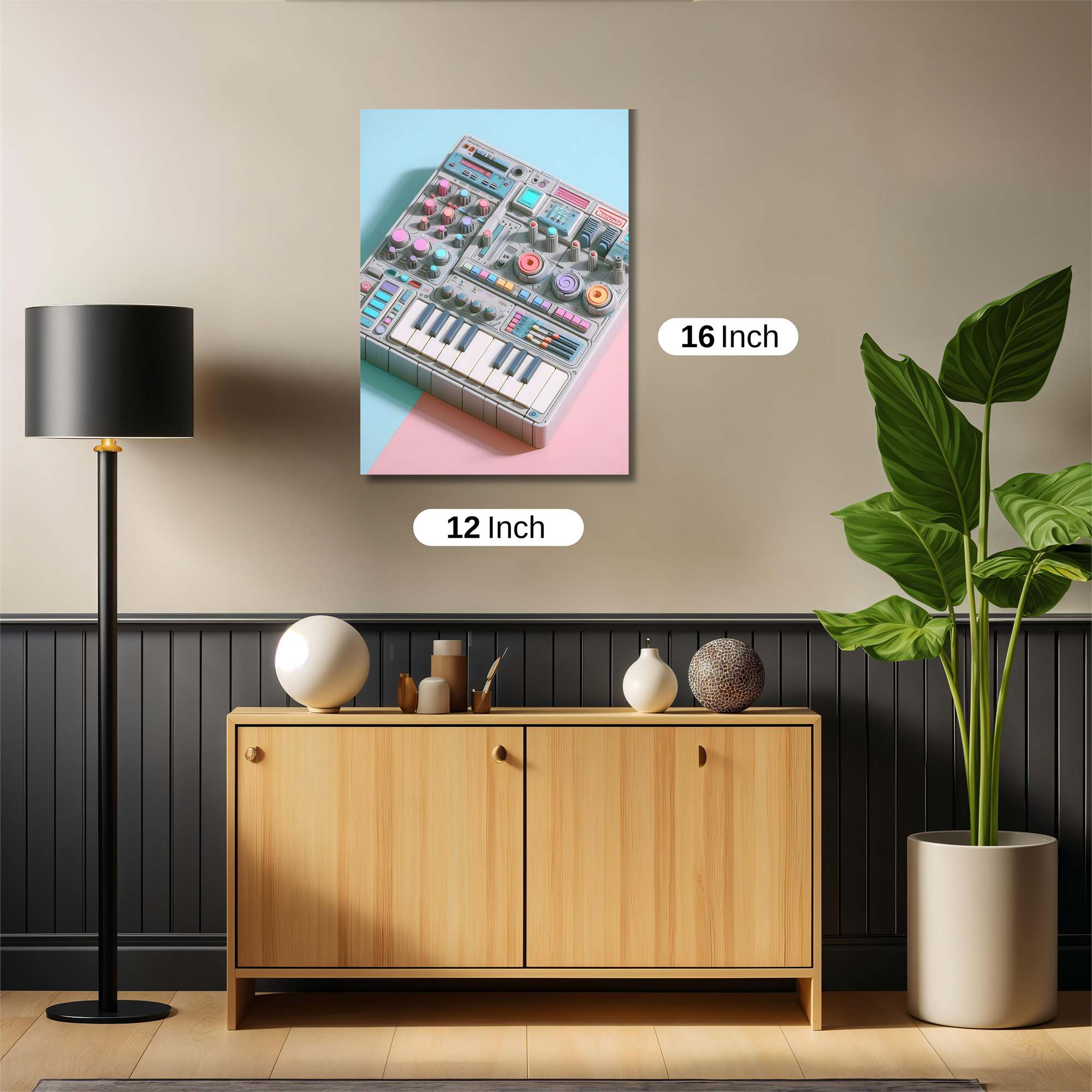 Synth Serenity Safe Wall Magnetic / M