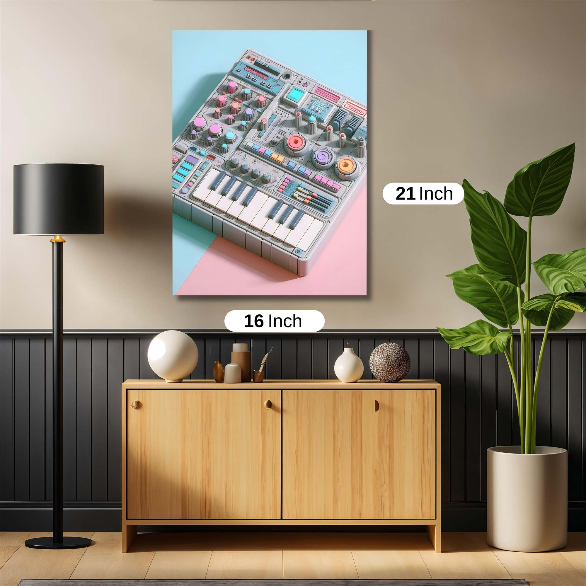 Synth Serenity Safe Wall Magnetic / M