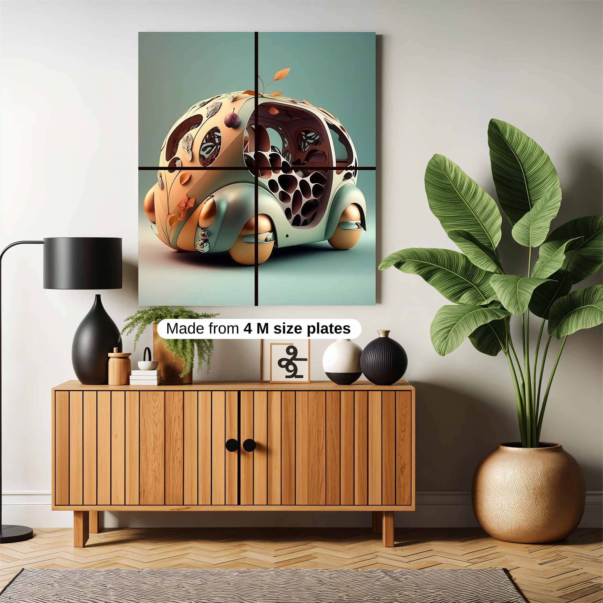 Nature's Whimsy Safe Wall Magnetic / M