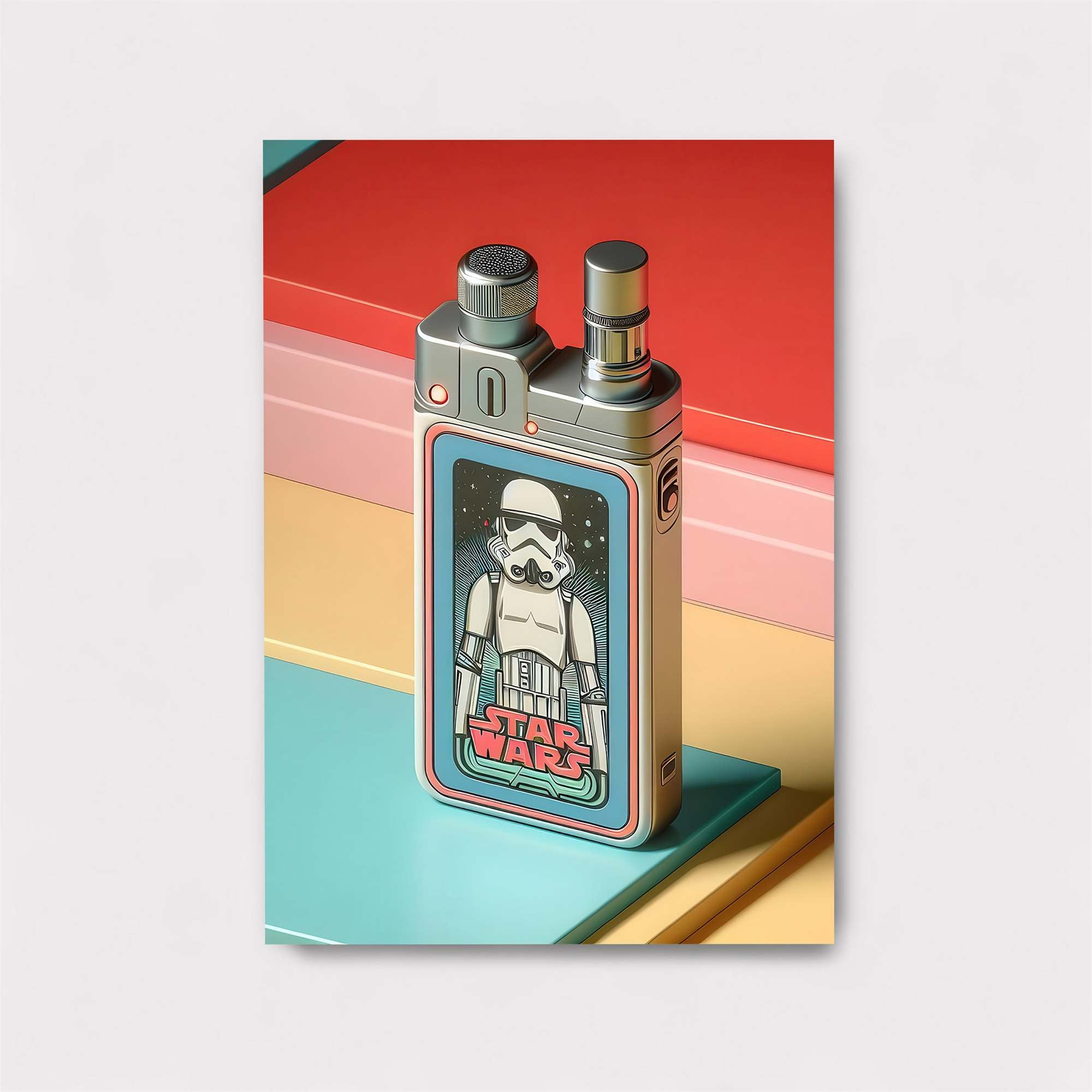 Trooper Retro Safe Wall Magnetic / M