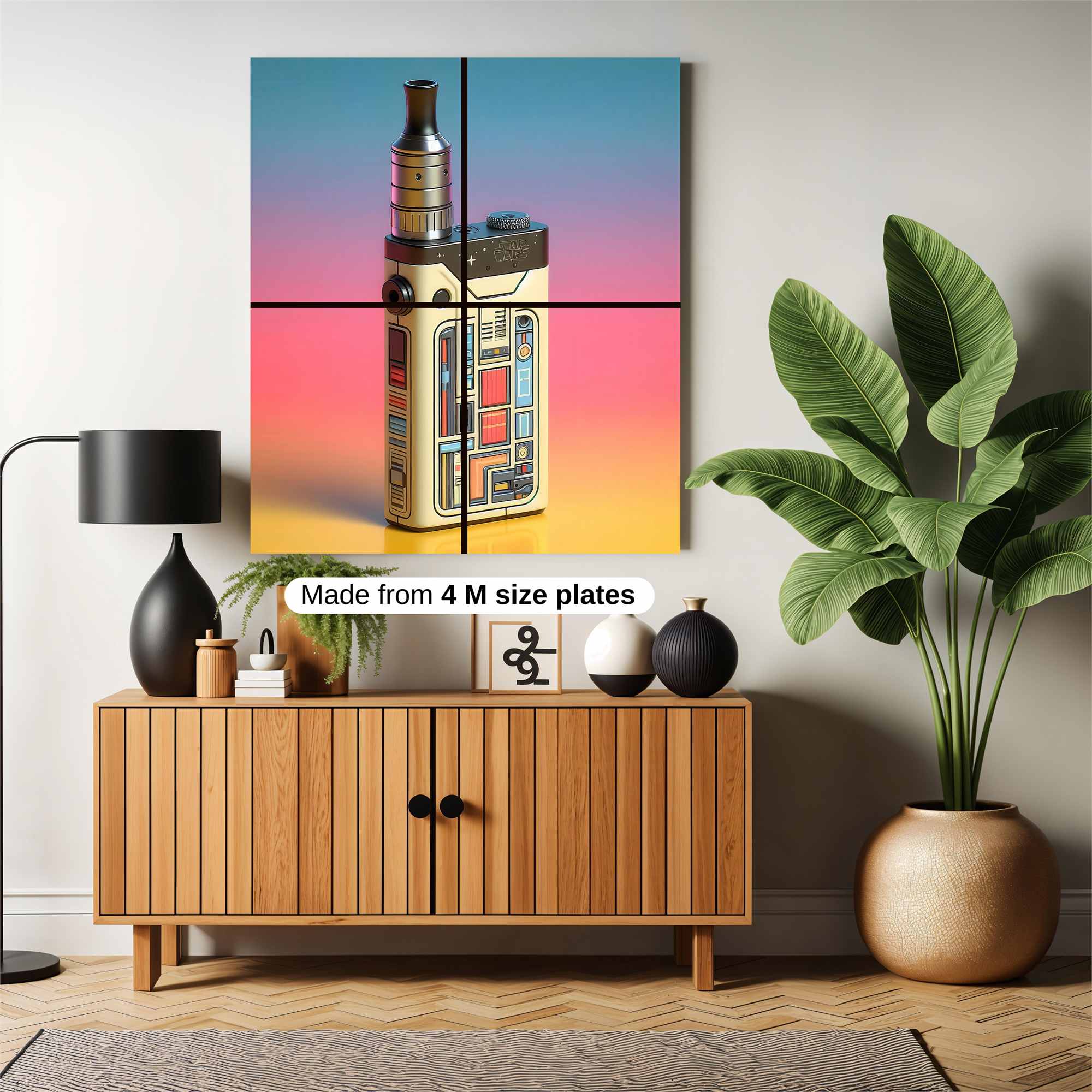 Vapor Bliss Safe Wall Magnetic / M