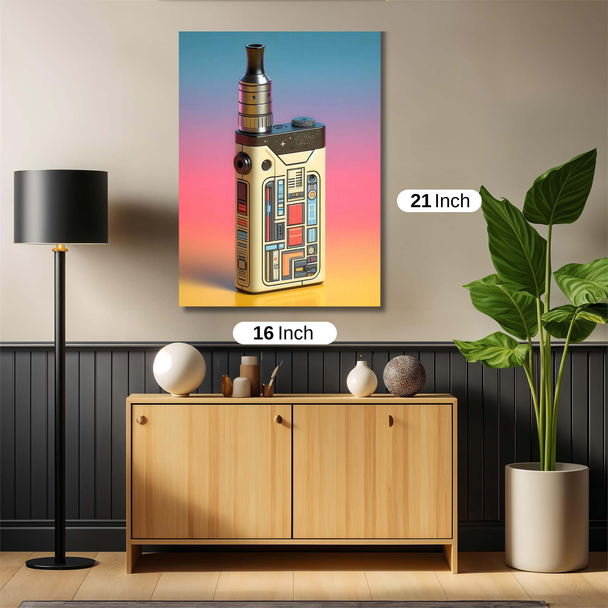 Vapor Bliss Safe Wall Magnetic / M