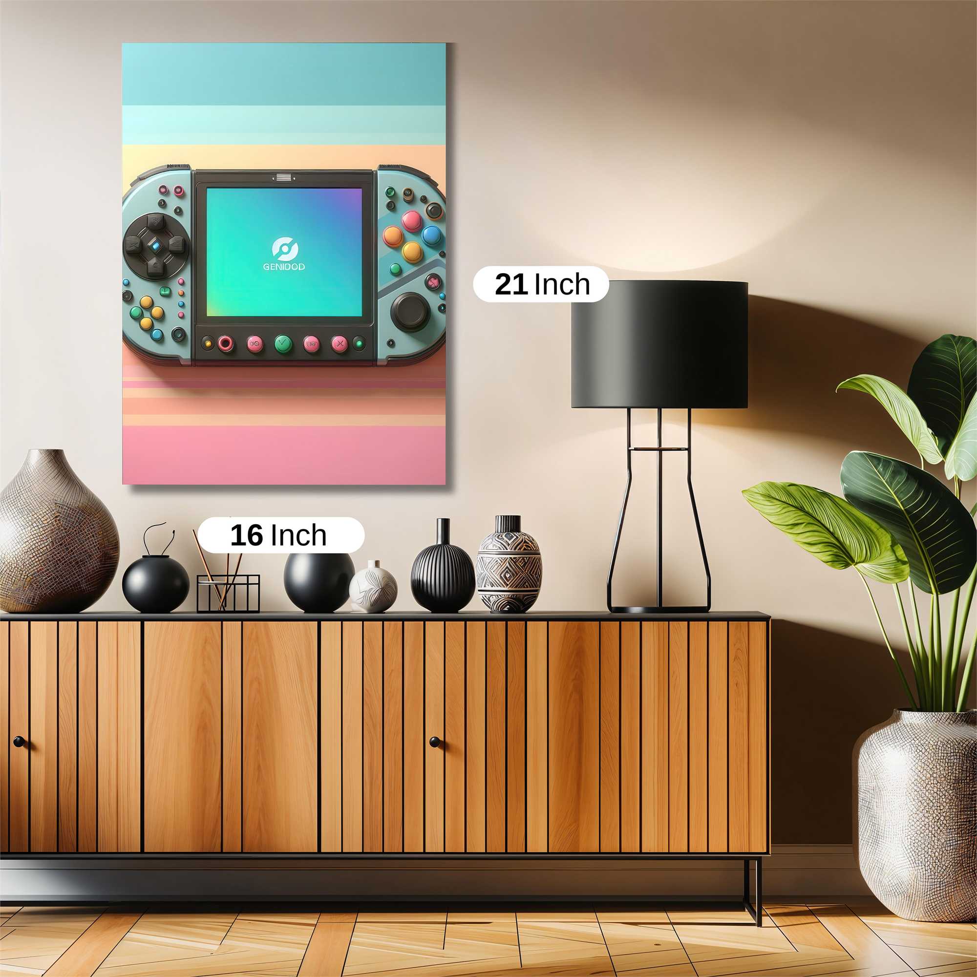 RetroVibes Safe Wall Magnetic / M