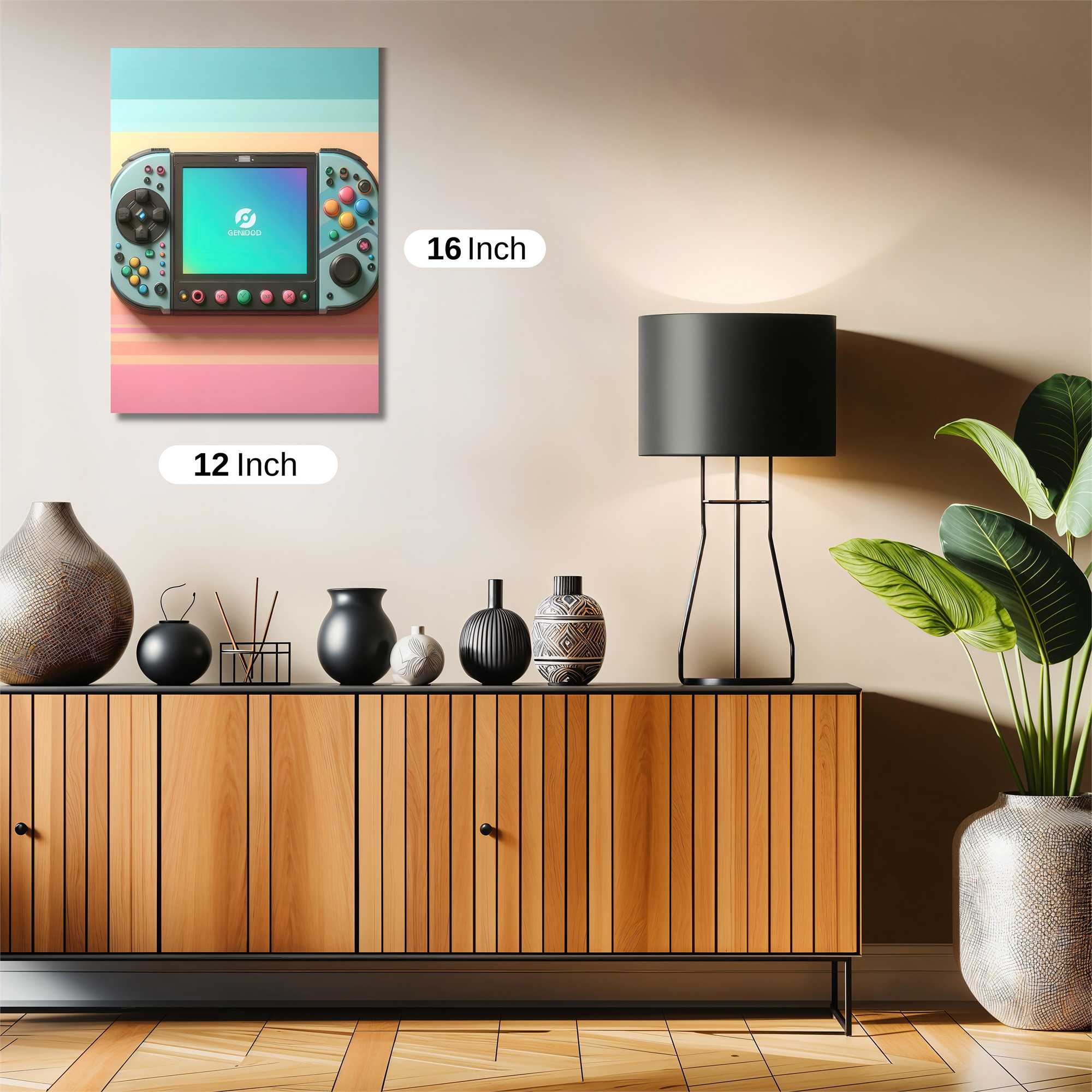 RetroVibes Safe Wall Magnetic / M