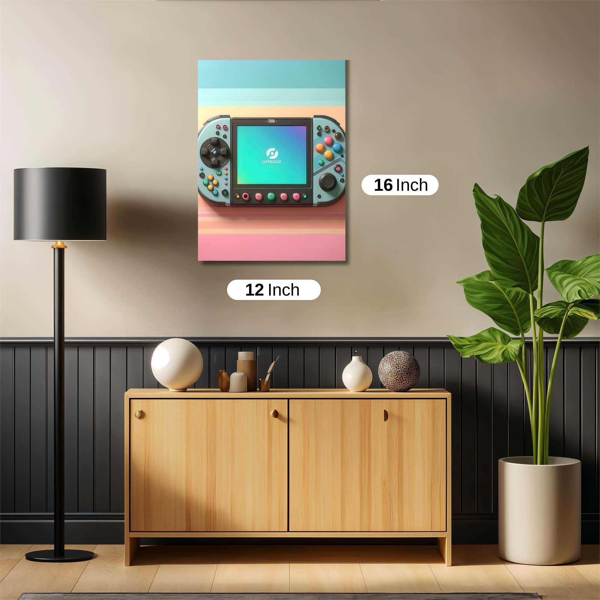 RetroVibes Safe Wall Magnetic / M