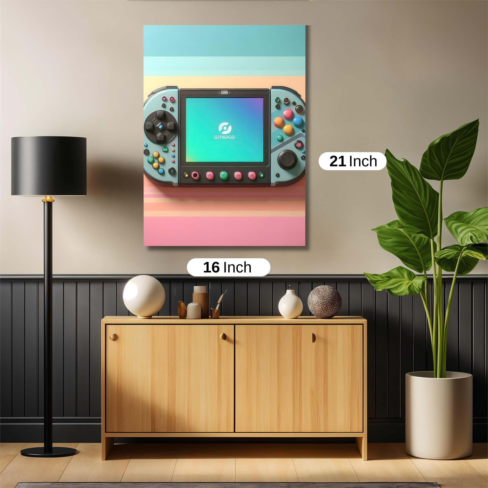 RetroVibes Safe Wall Magnetic / M