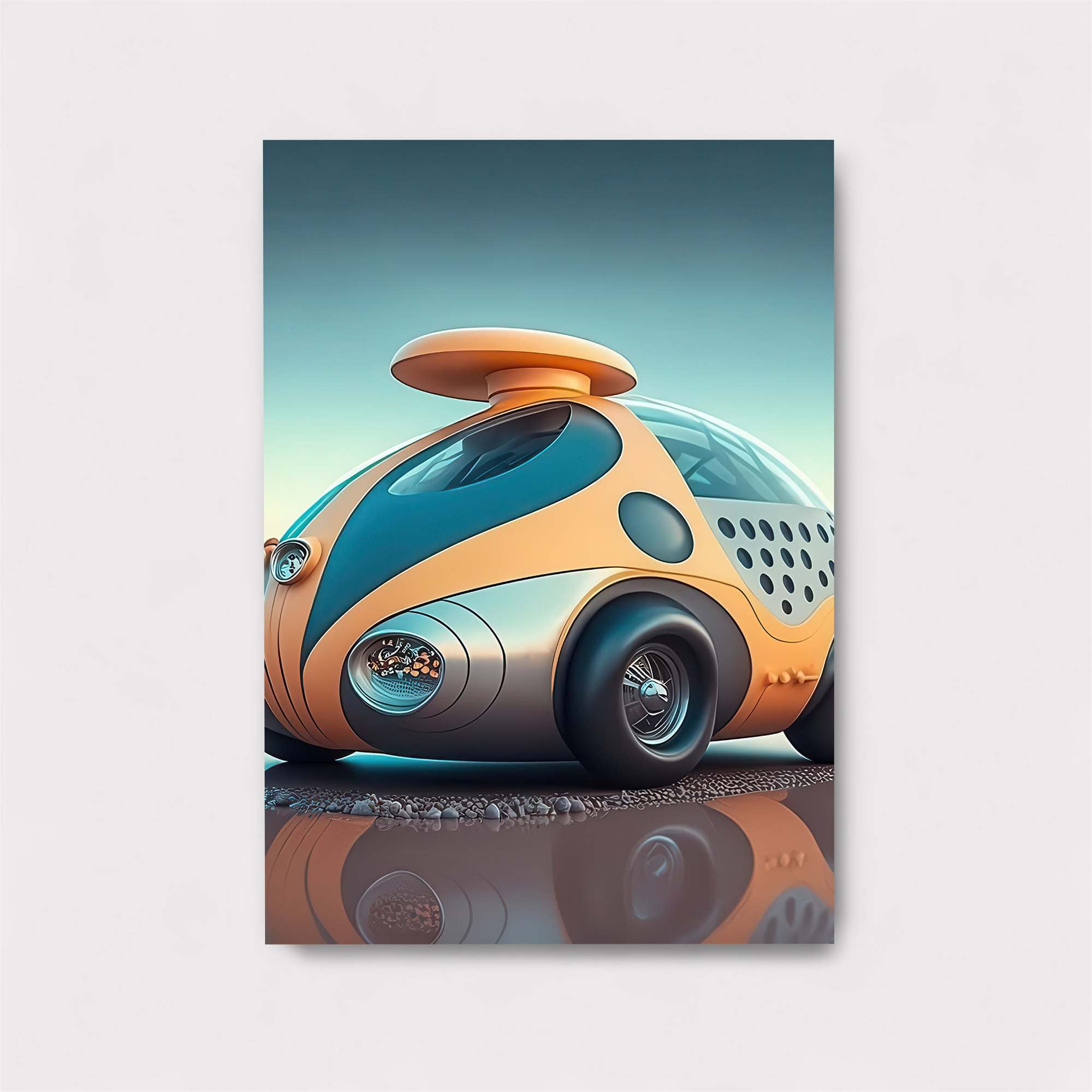 Retro Whimsy Safe Wall Magnetic / M