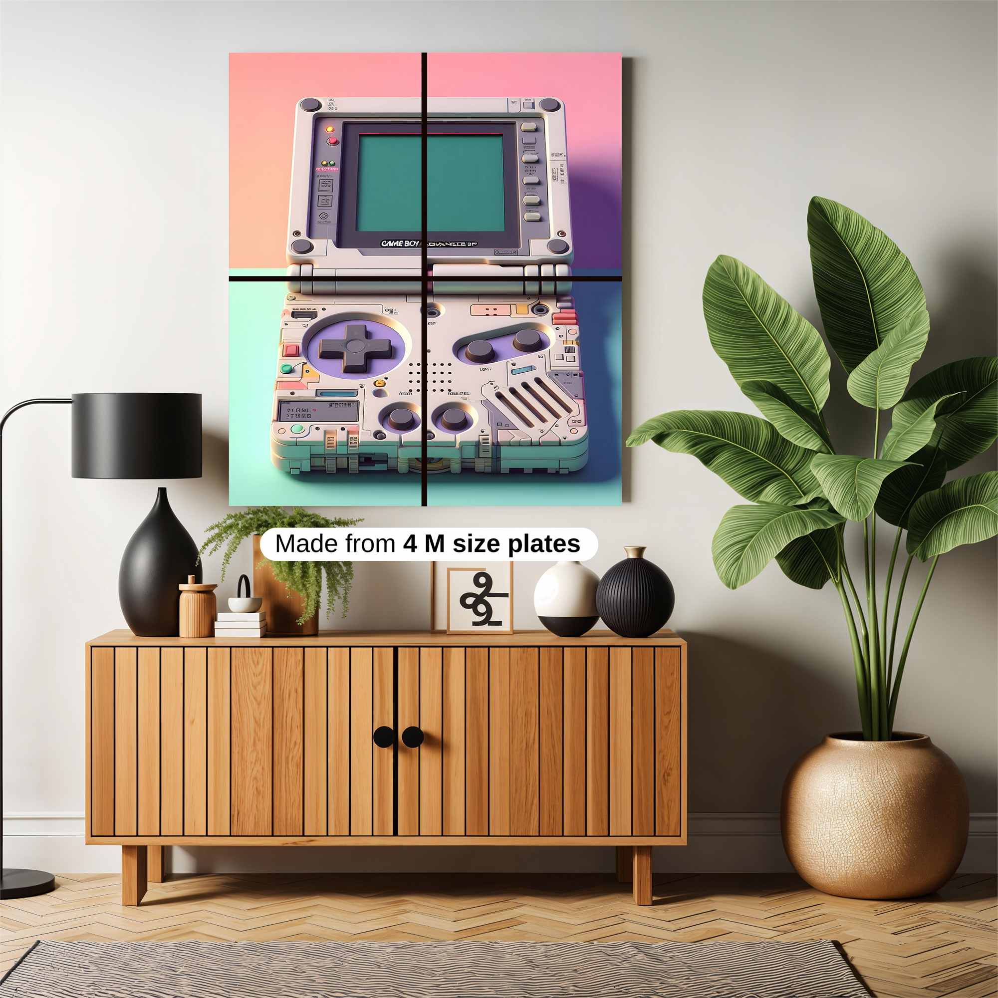 Gameboy Fusion Safe Wall Magnetic / M