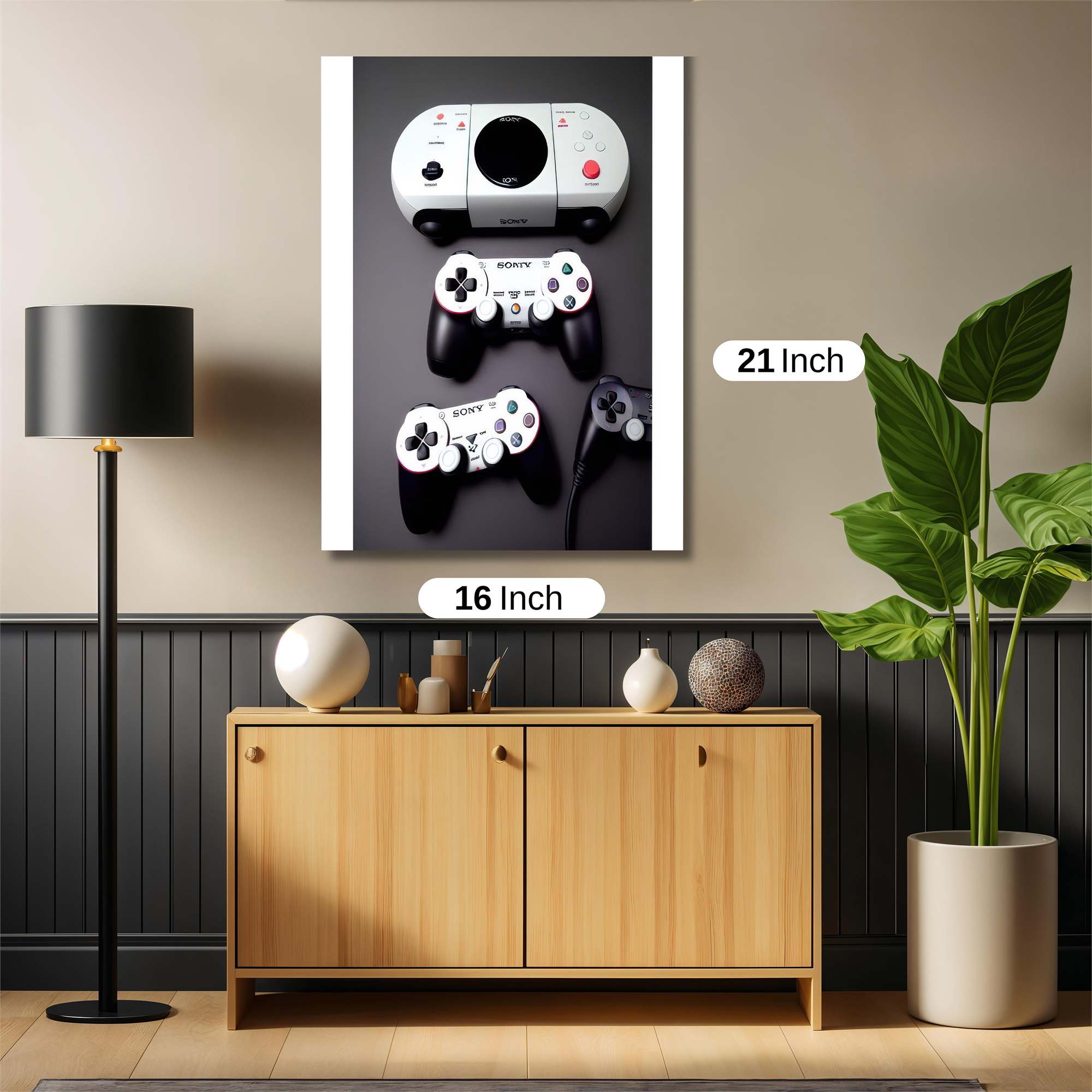PlayStation Nostalgic Safe Wall Magnetic / M
