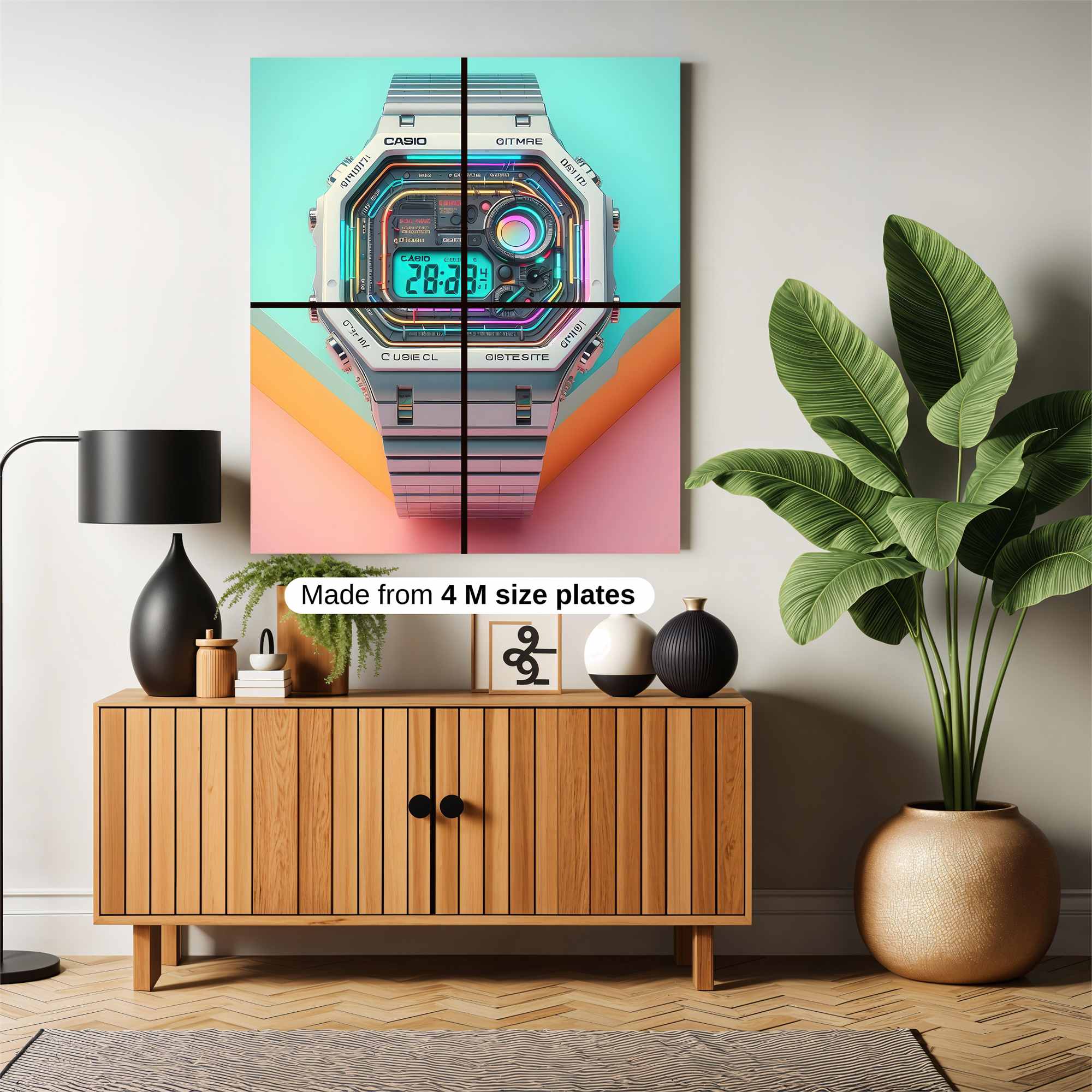 Casio Vibrant Safe Wall Magnetic / M