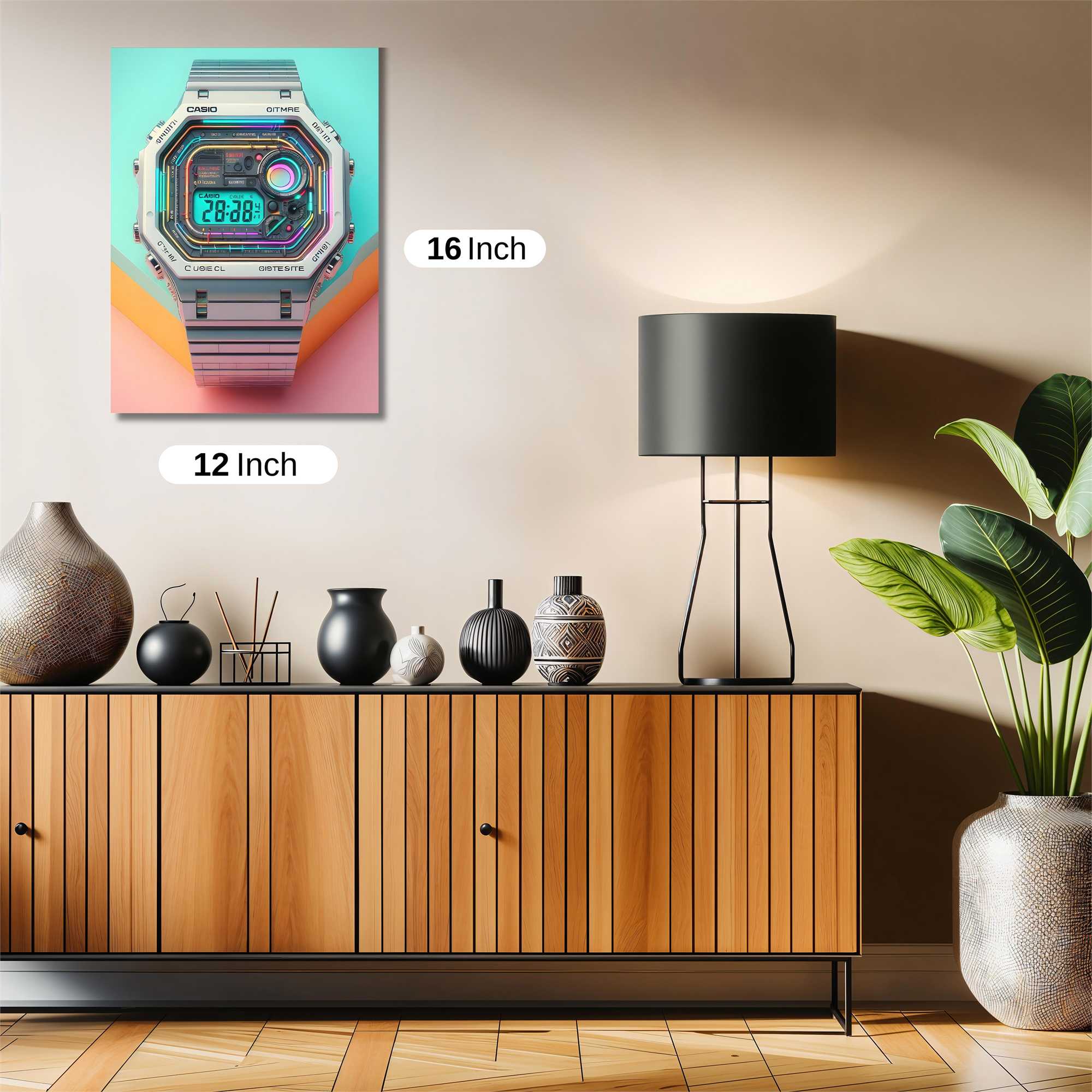 Casio Vibrant Safe Wall Magnetic / M