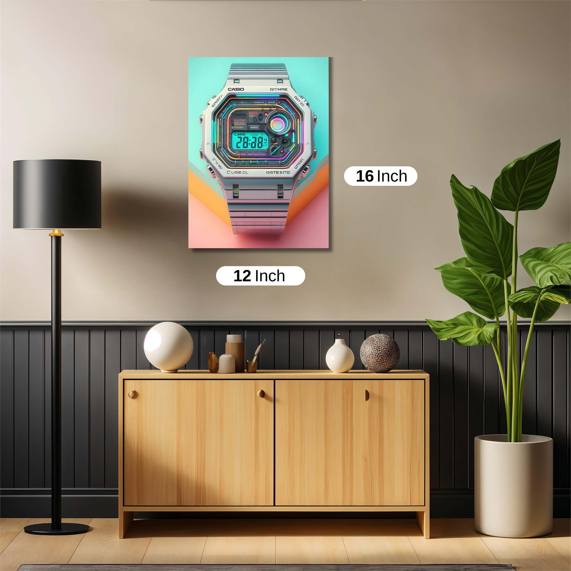 Casio Vibrant Safe Wall Magnetic / M
