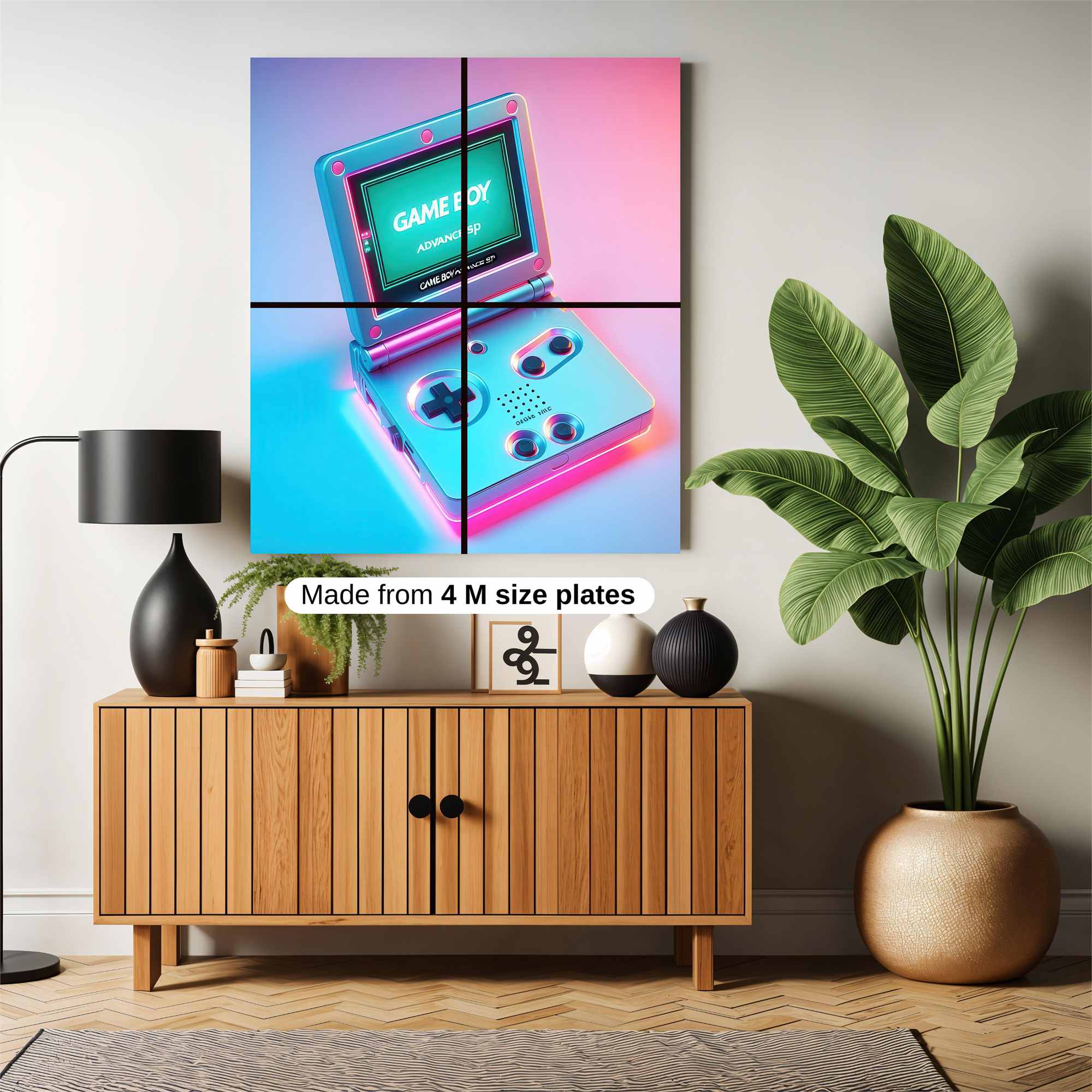 Gameboy Glow Safe Wall Magnetic / M