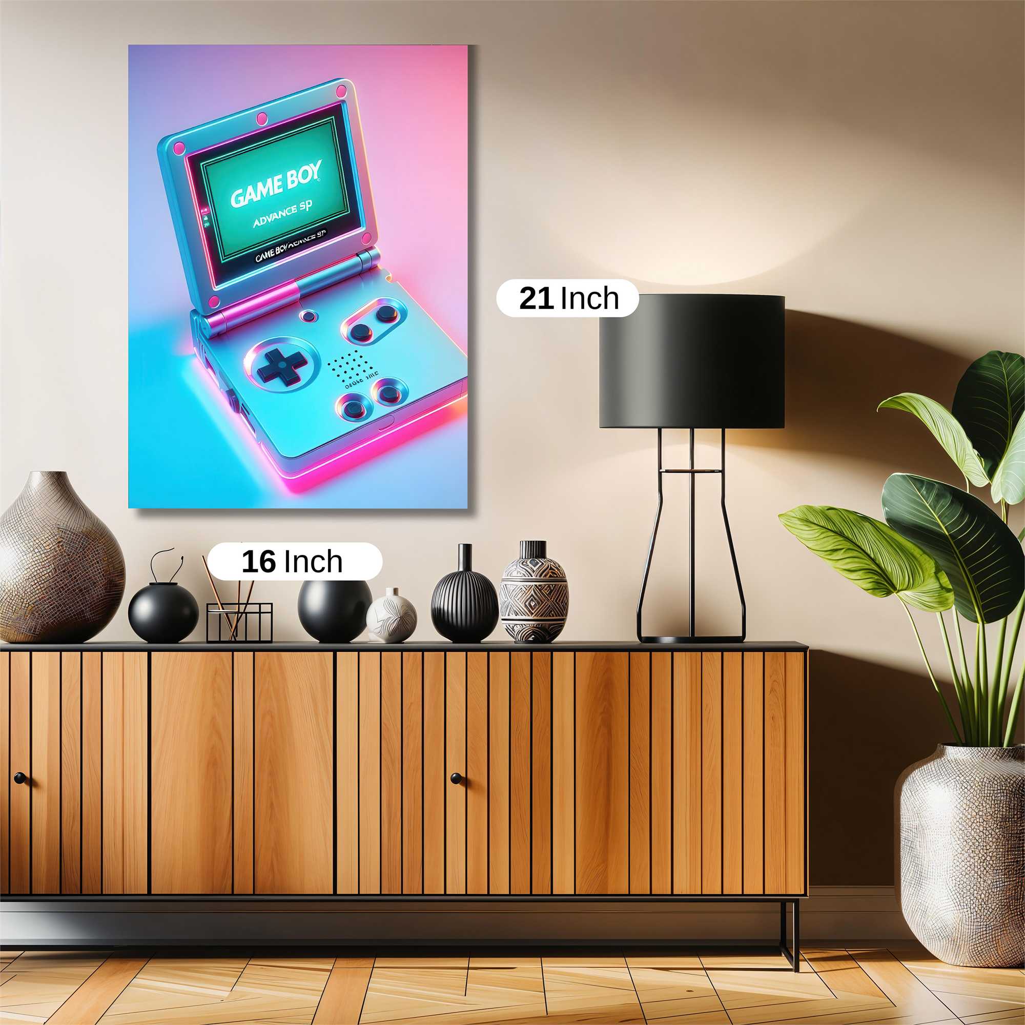Gameboy Glow Safe Wall Magnetic / M
