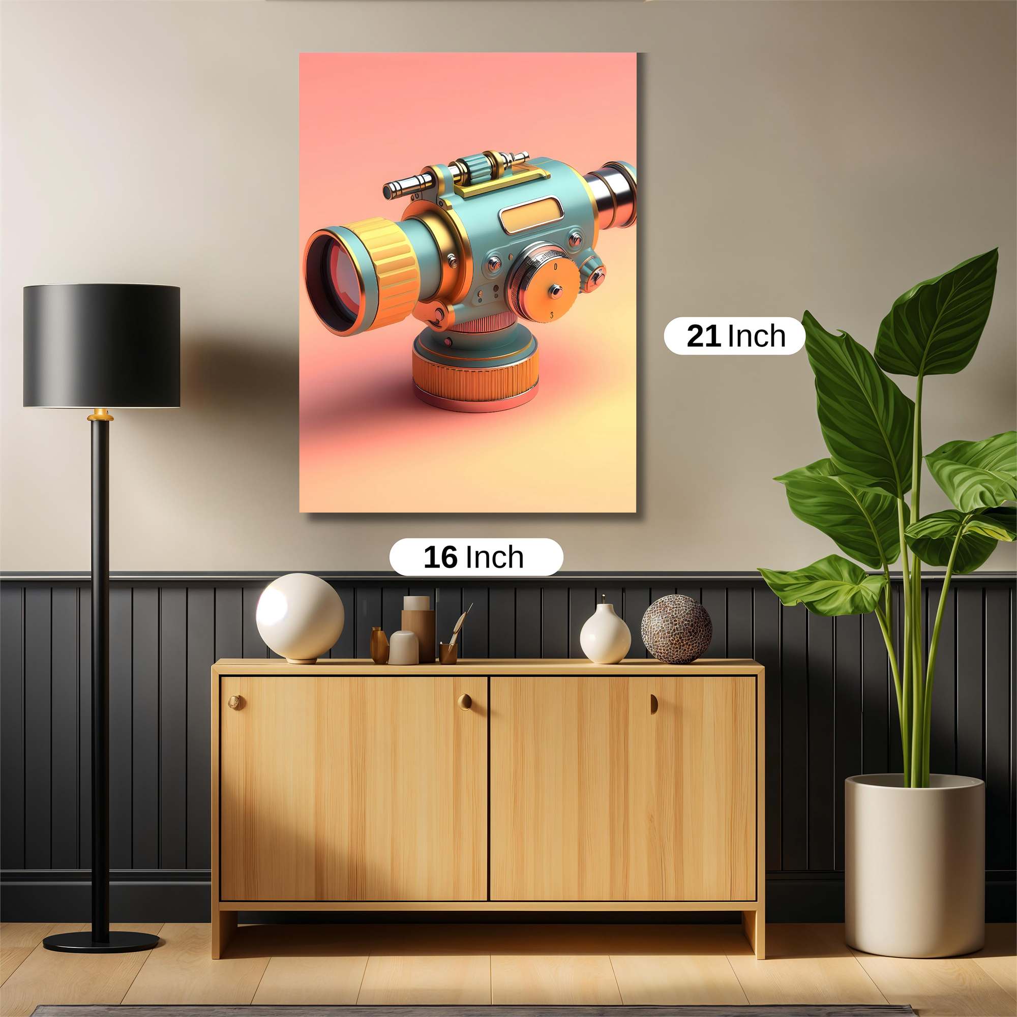 Telescope Whimsy Safe Wall Magnetic / M