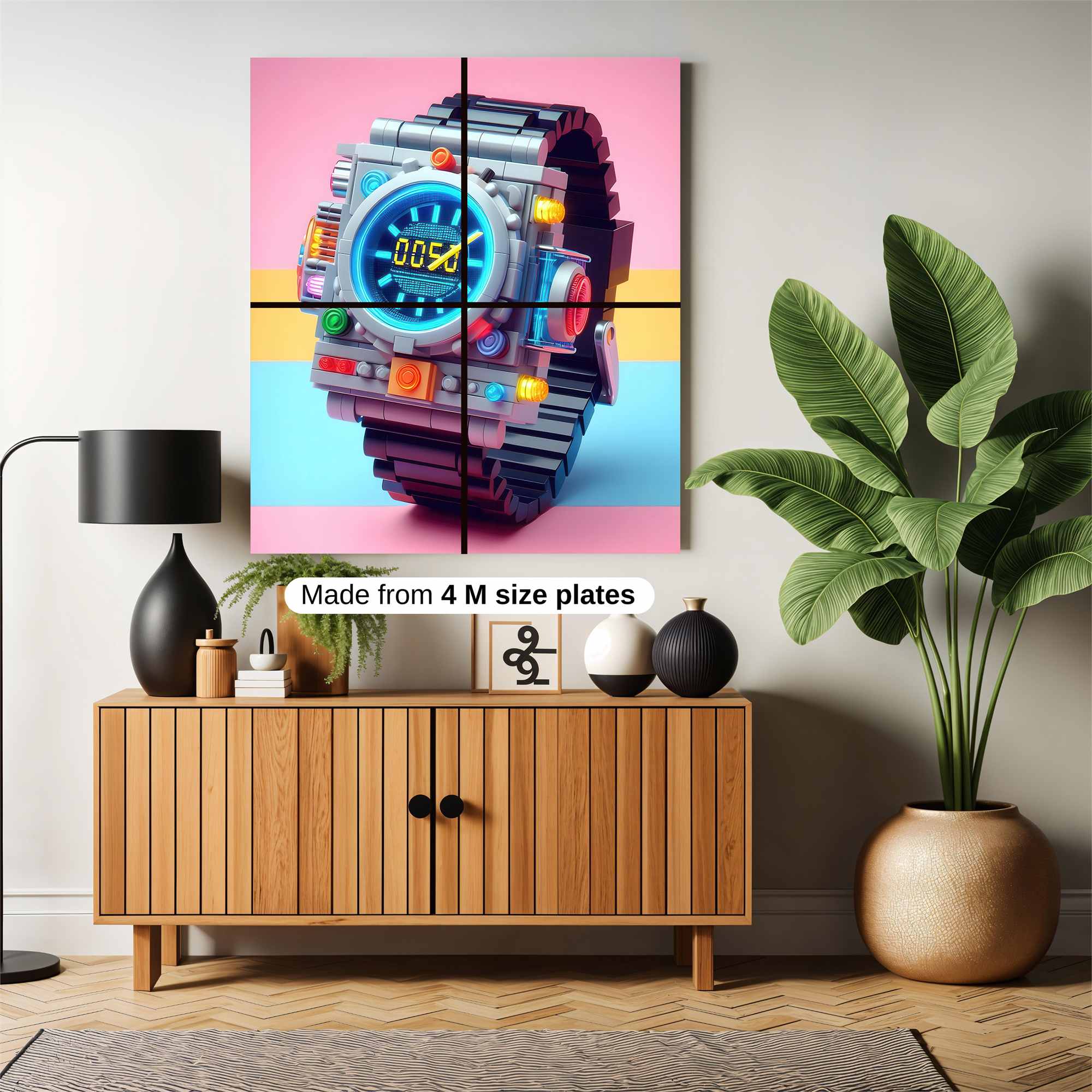 Timebomb Ticker Safe Wall Magnetic / M