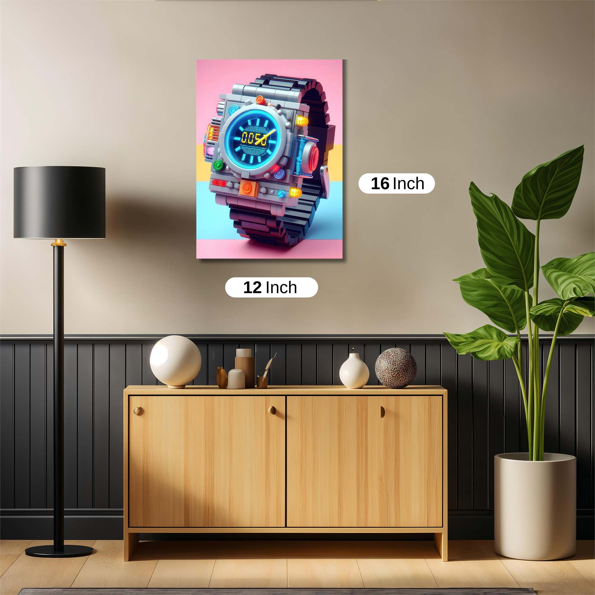 Timebomb Ticker Safe Wall Magnetic / M