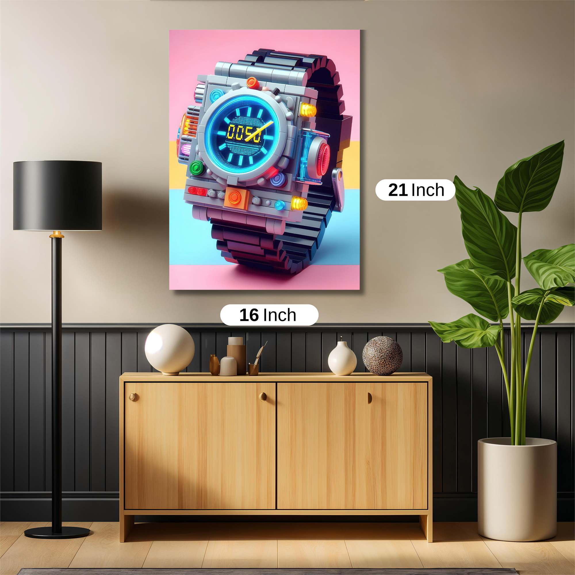 Timebomb Ticker Safe Wall Magnetic / M