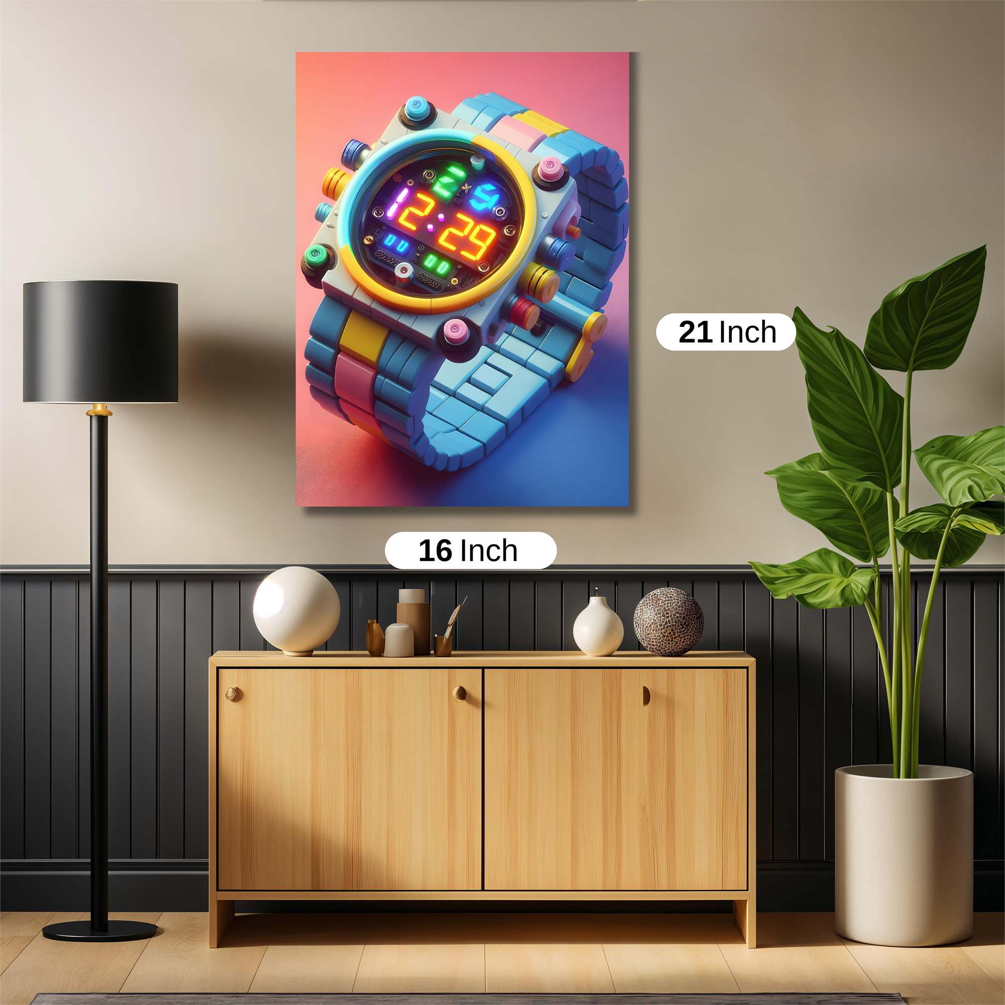 Watch Whimsy Safe Wall Magnetic / M