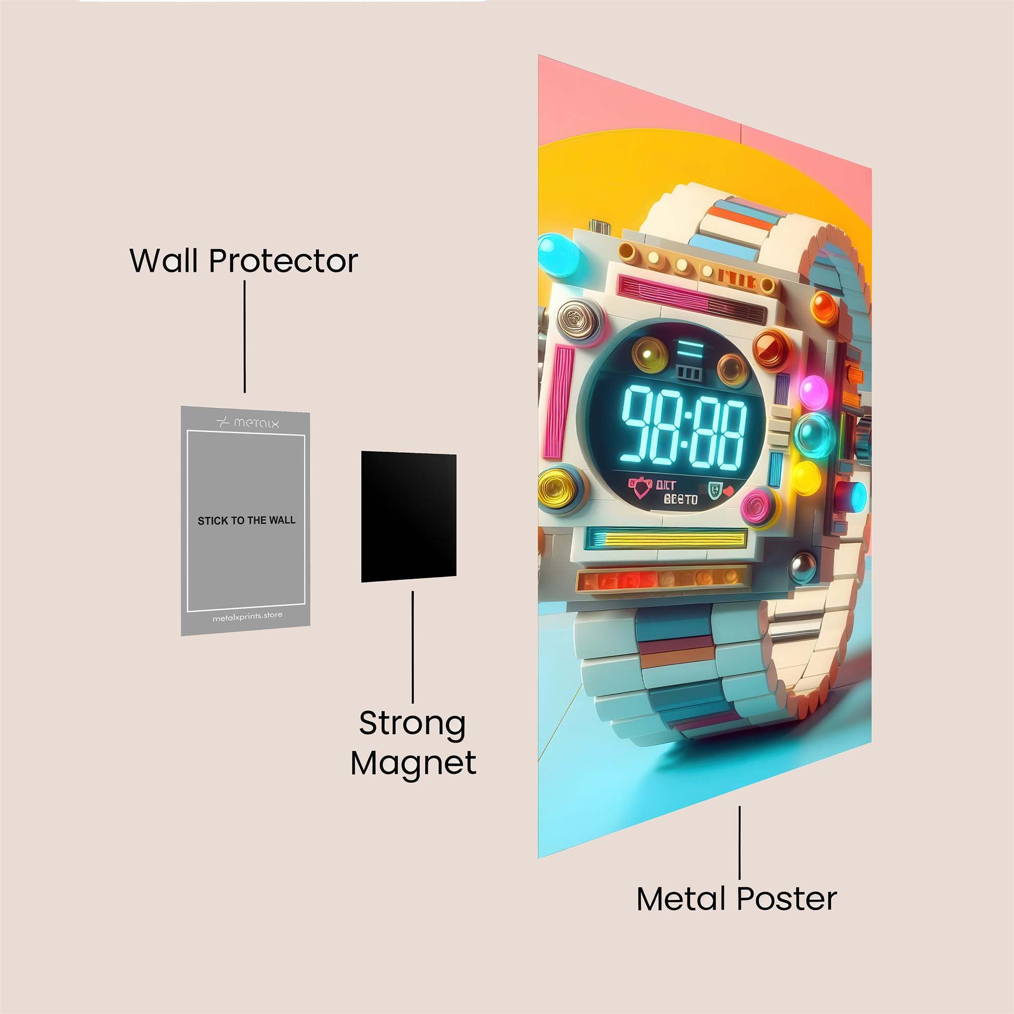 Time Warp Safe Wall Magnetic / M