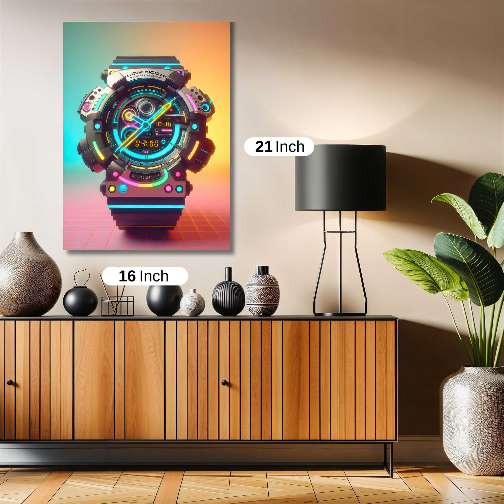 Casio Cyberpunk Safe Wall Magnetic / M